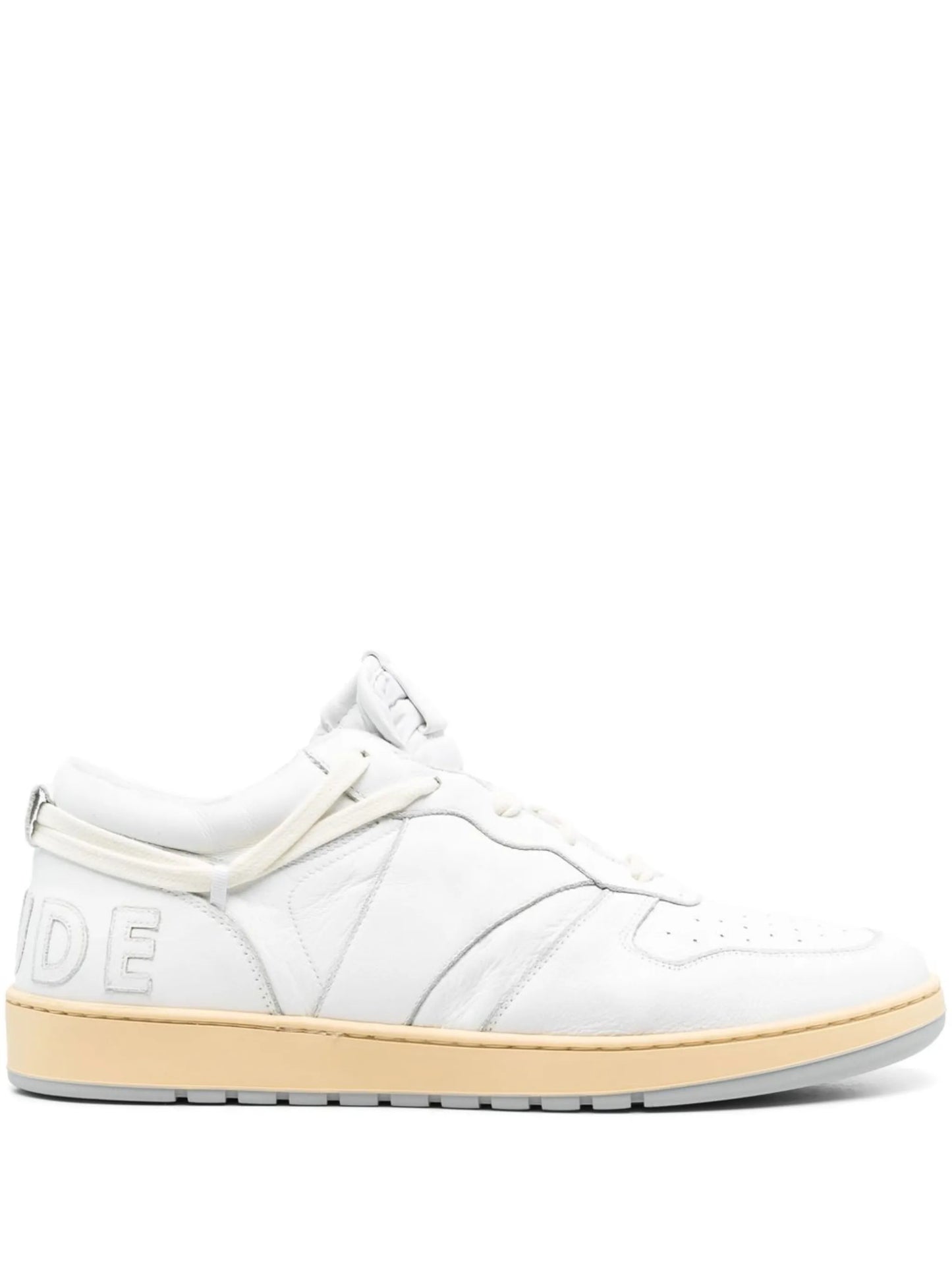 embroidered-logo low-top sneakers