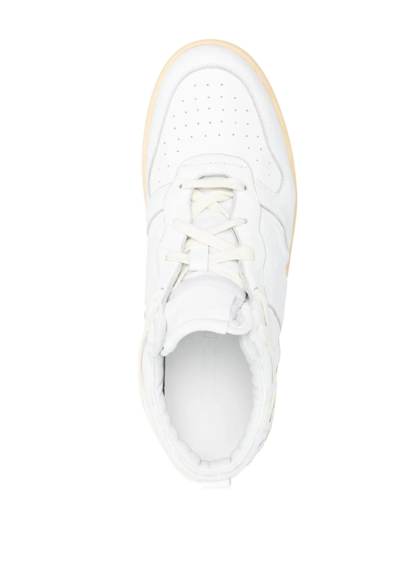 embroidered-logo low-top sneakers