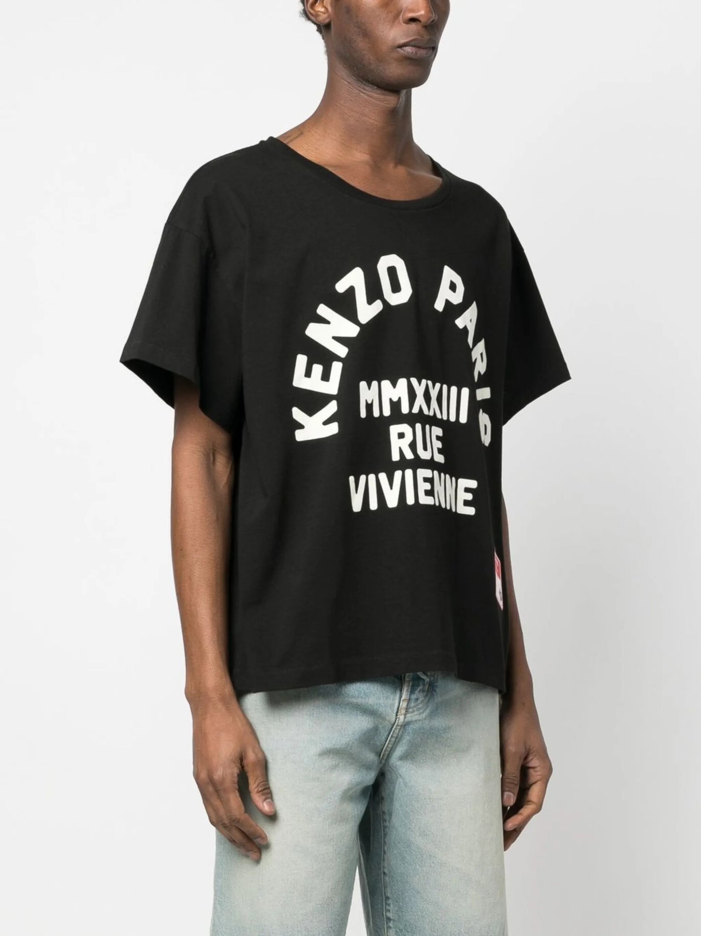 Rue Vivienne logo-print T-shirt