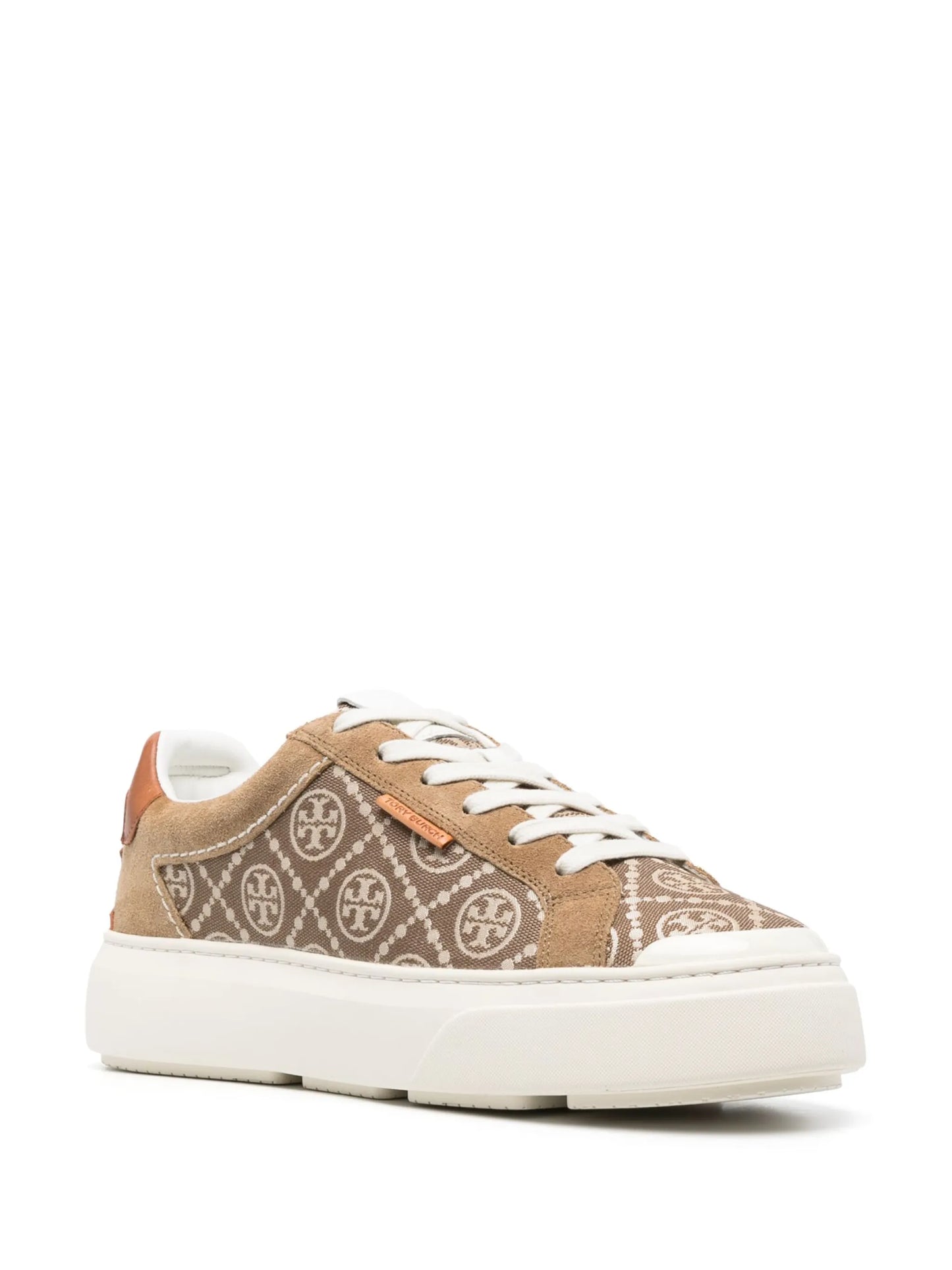 Ladybug monogram-pattern sneakers