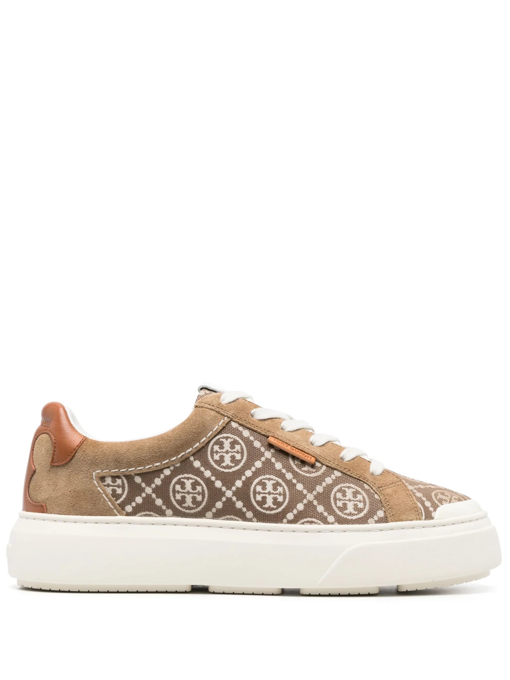 Ladybug monogram-pattern sneakers