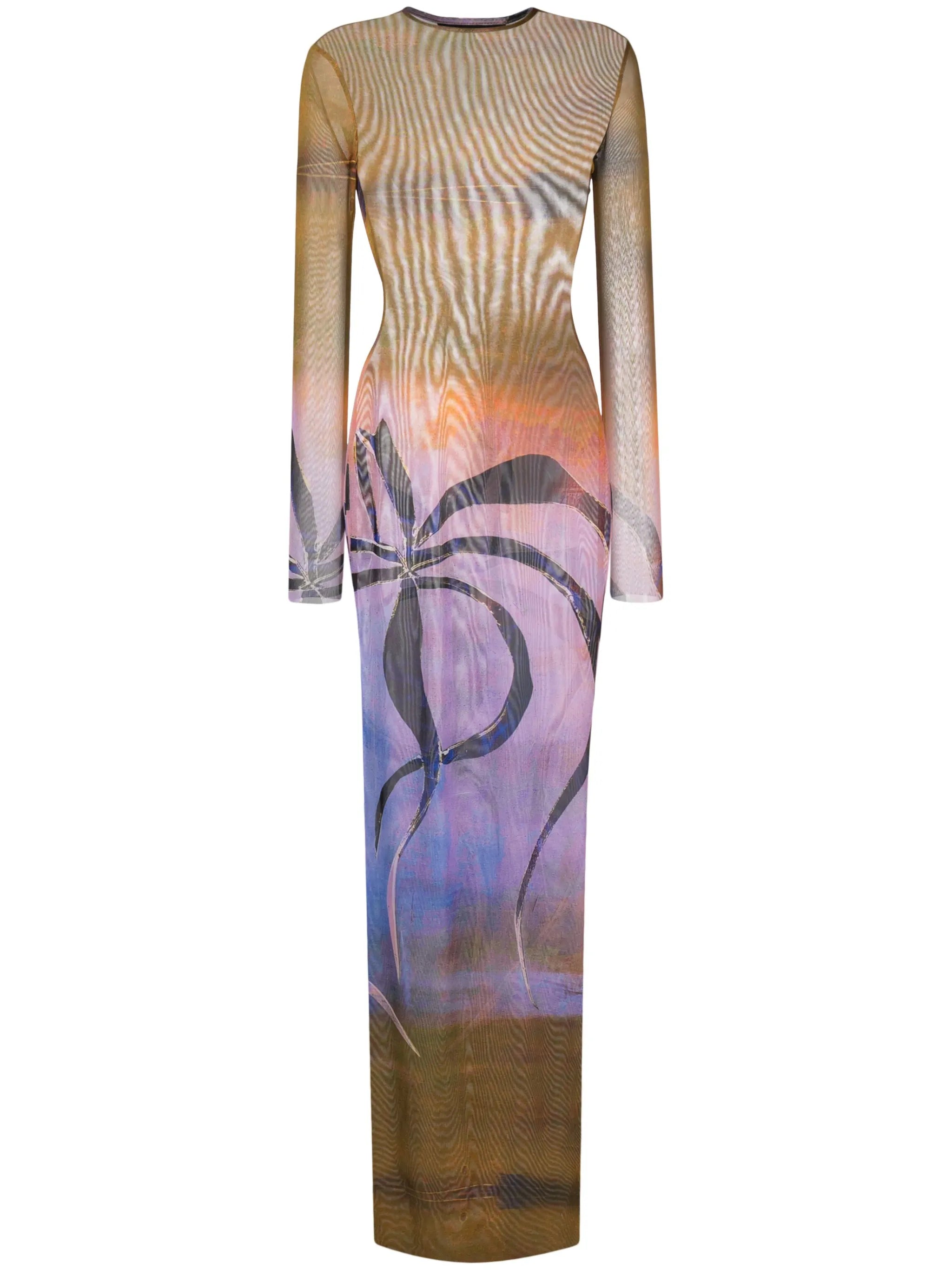 High Tide mesh maxi dress