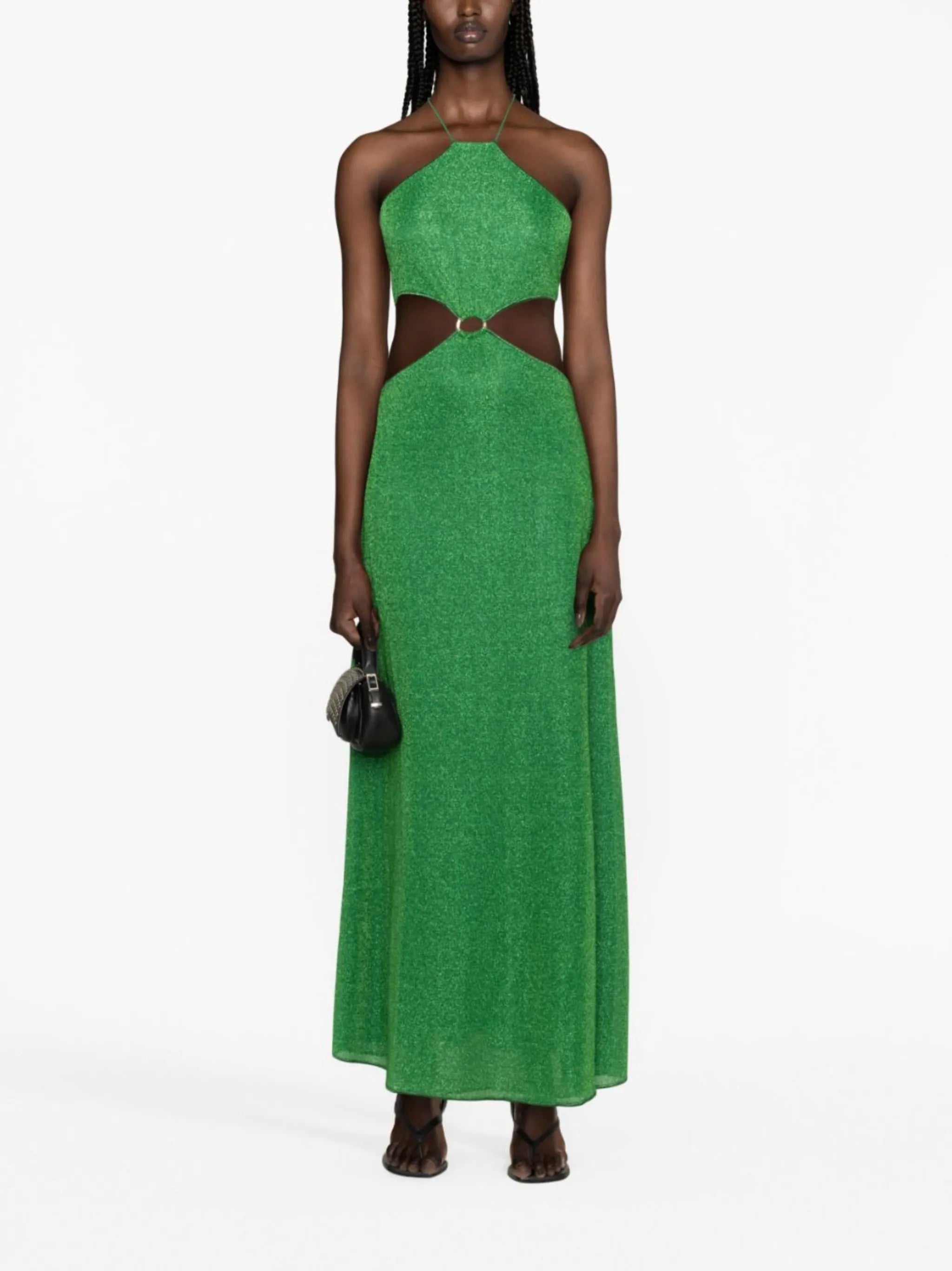 Lumièrie cut-out maxi dress