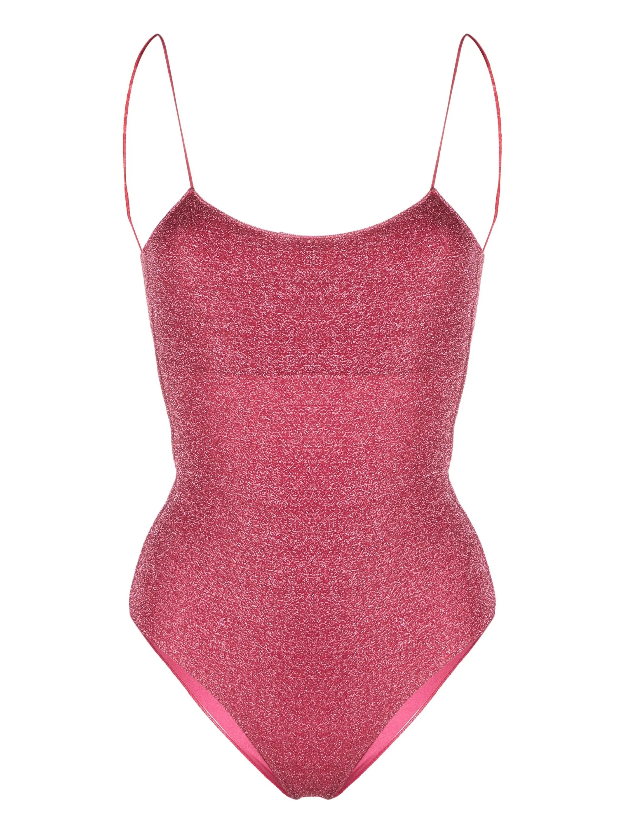 Lumière metallic-effect swimsuit