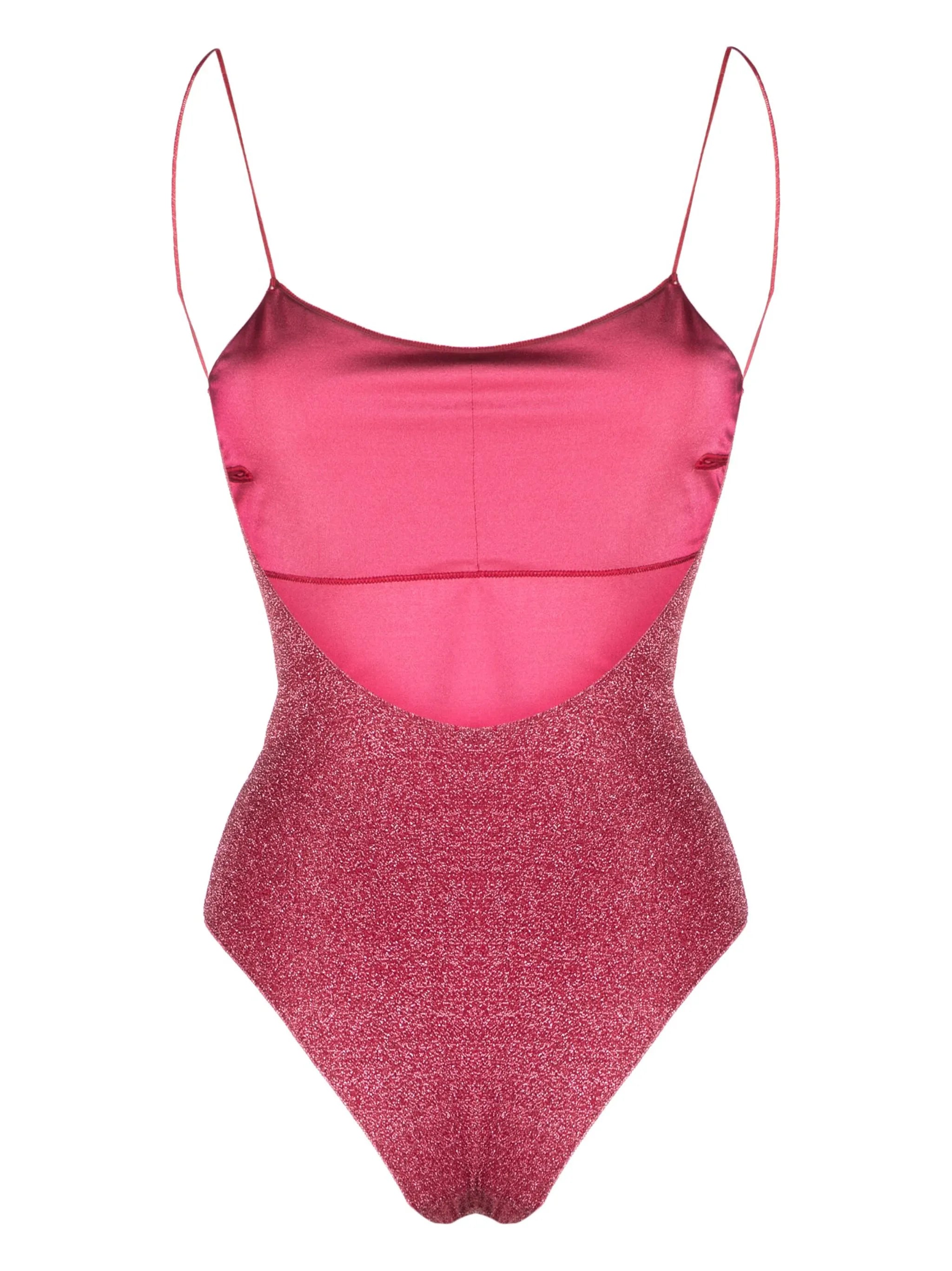 Lumière metallic-effect swimsuit