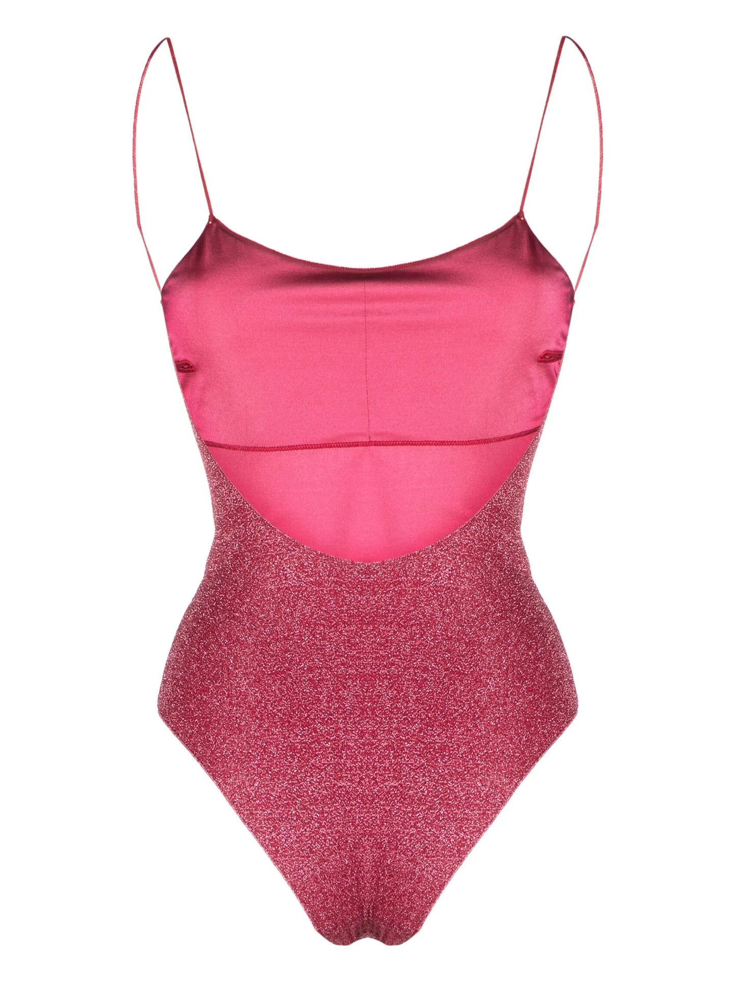 Lumière metallic-effect swimsuit