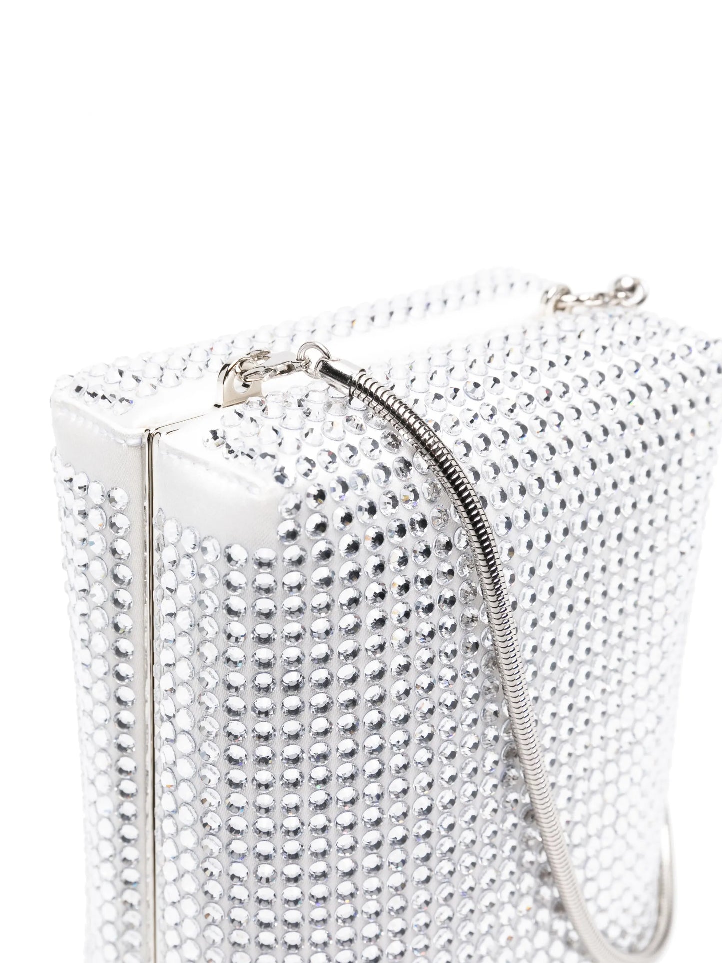 crystal-embellished crossbody bag