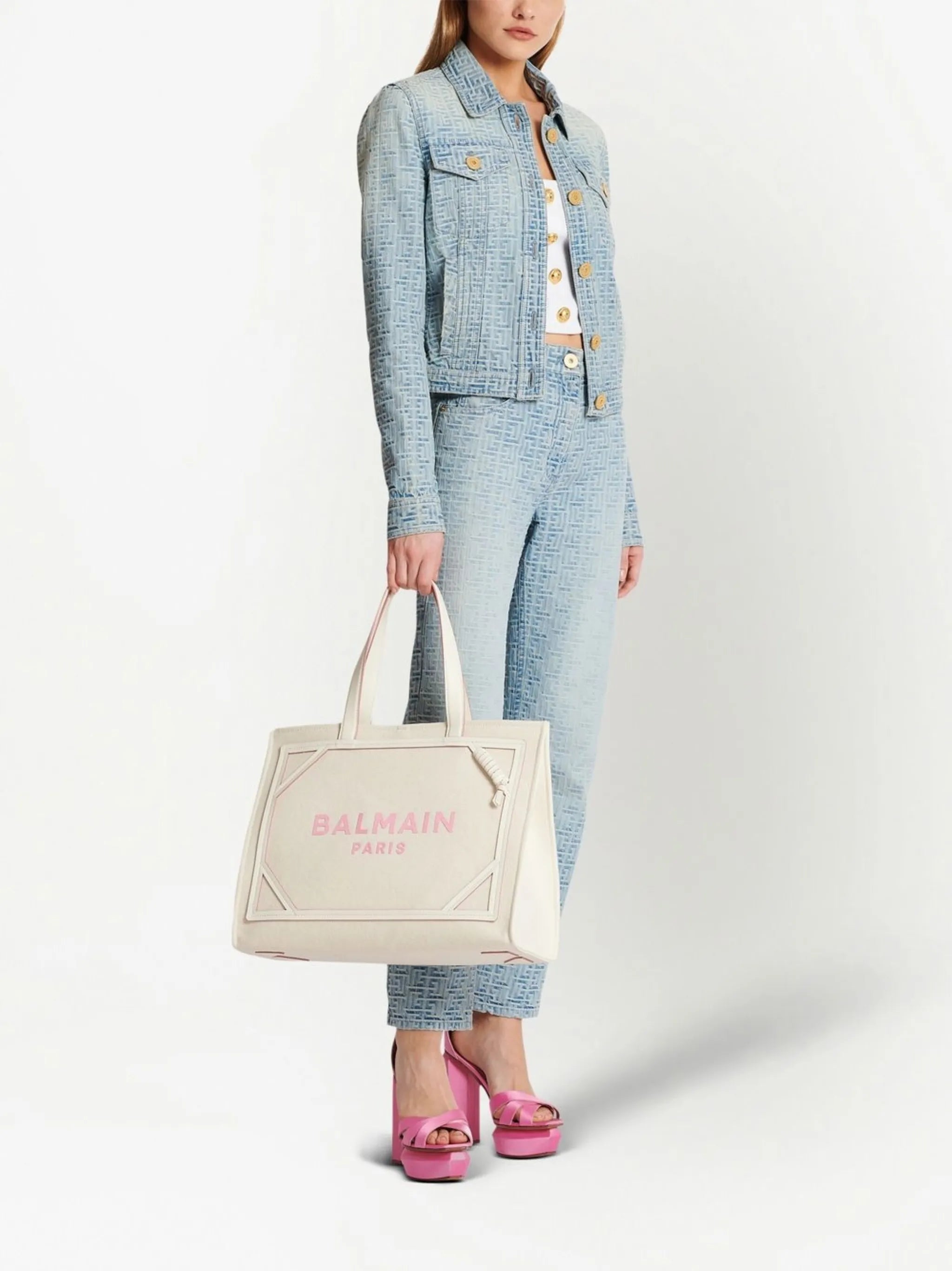 B-Army canvas tote bag