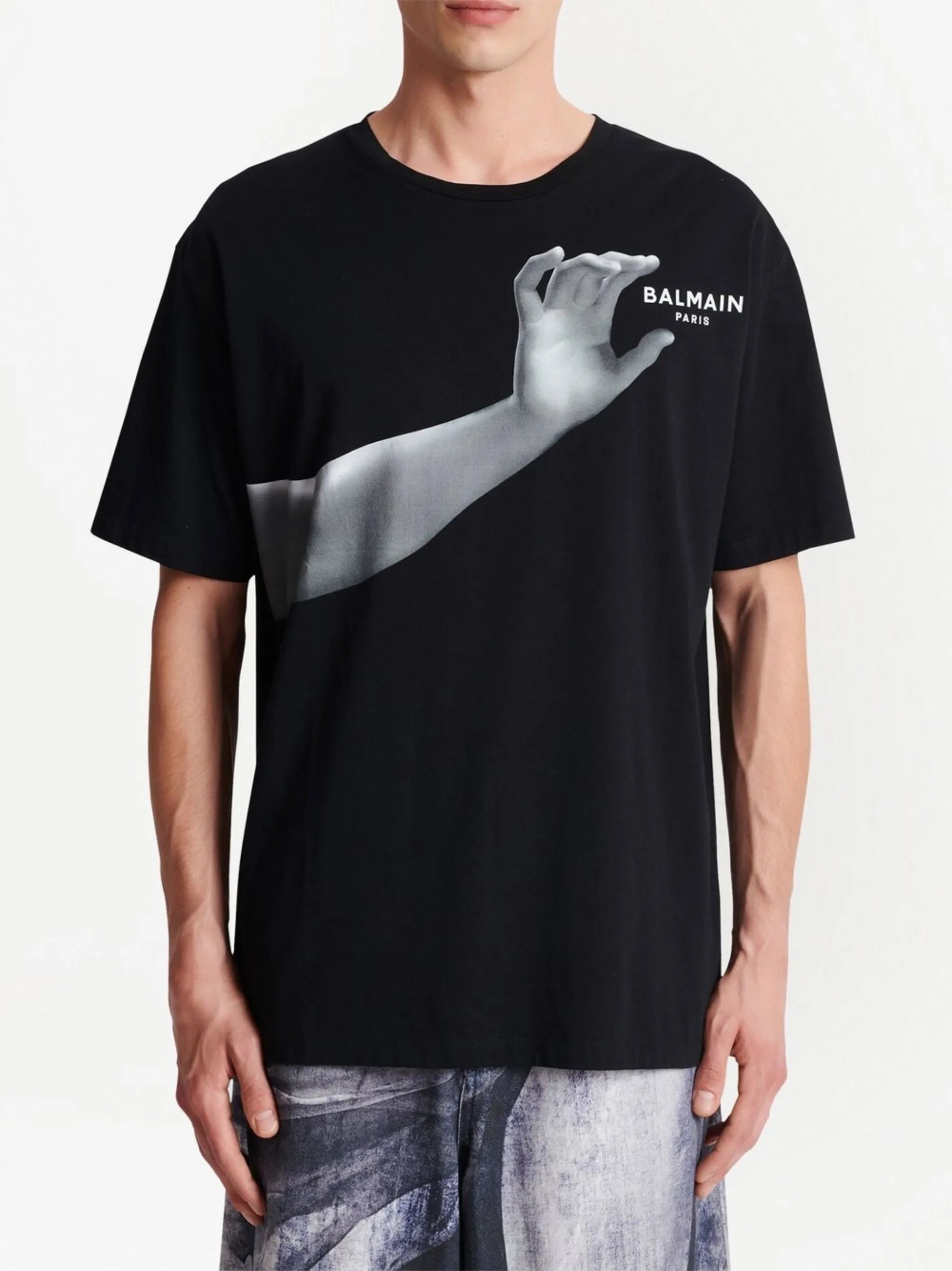 graphic-print cotton T-shirt