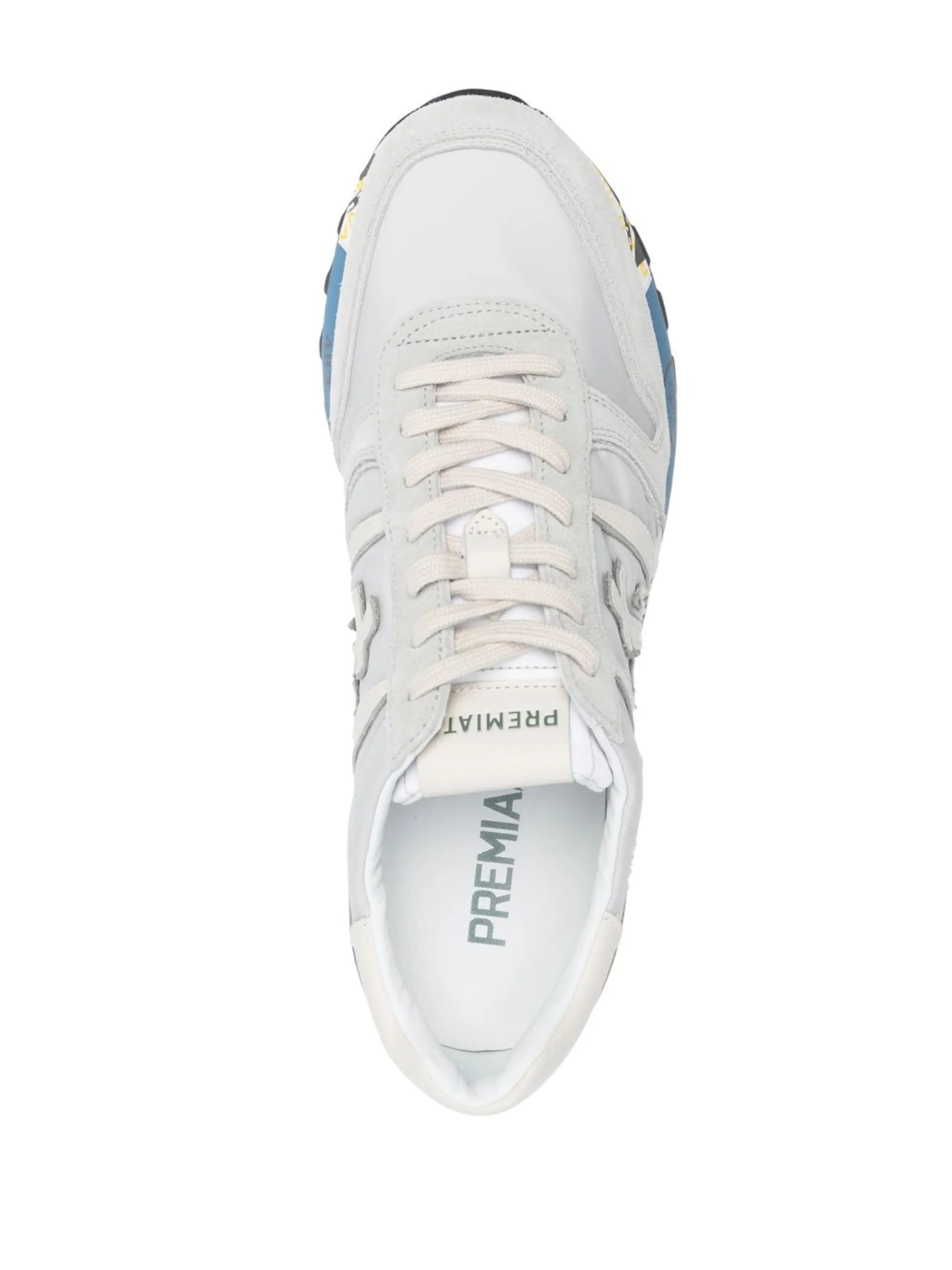 Lander logo-patch sneakers