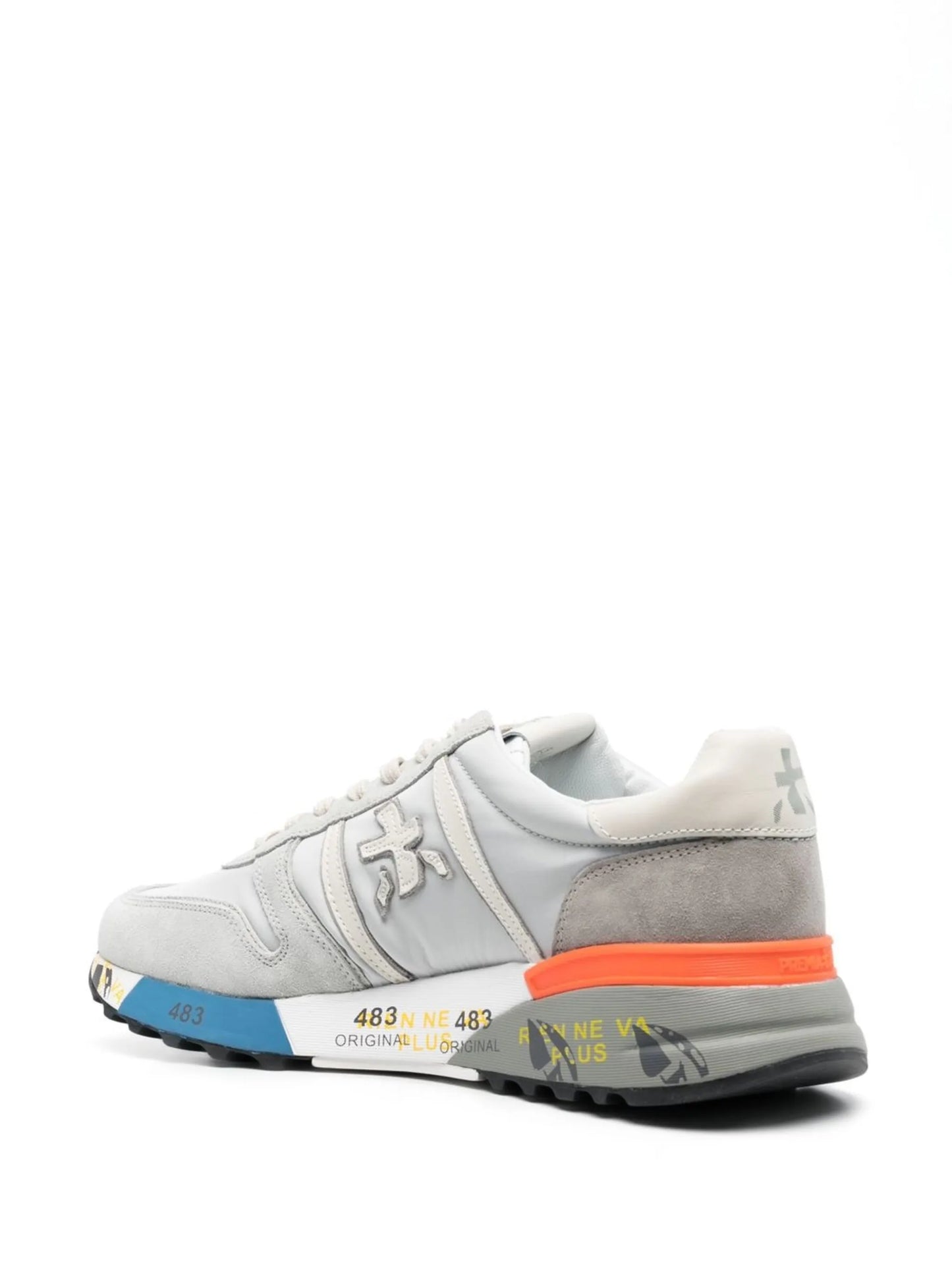 Lander logo-patch sneakers