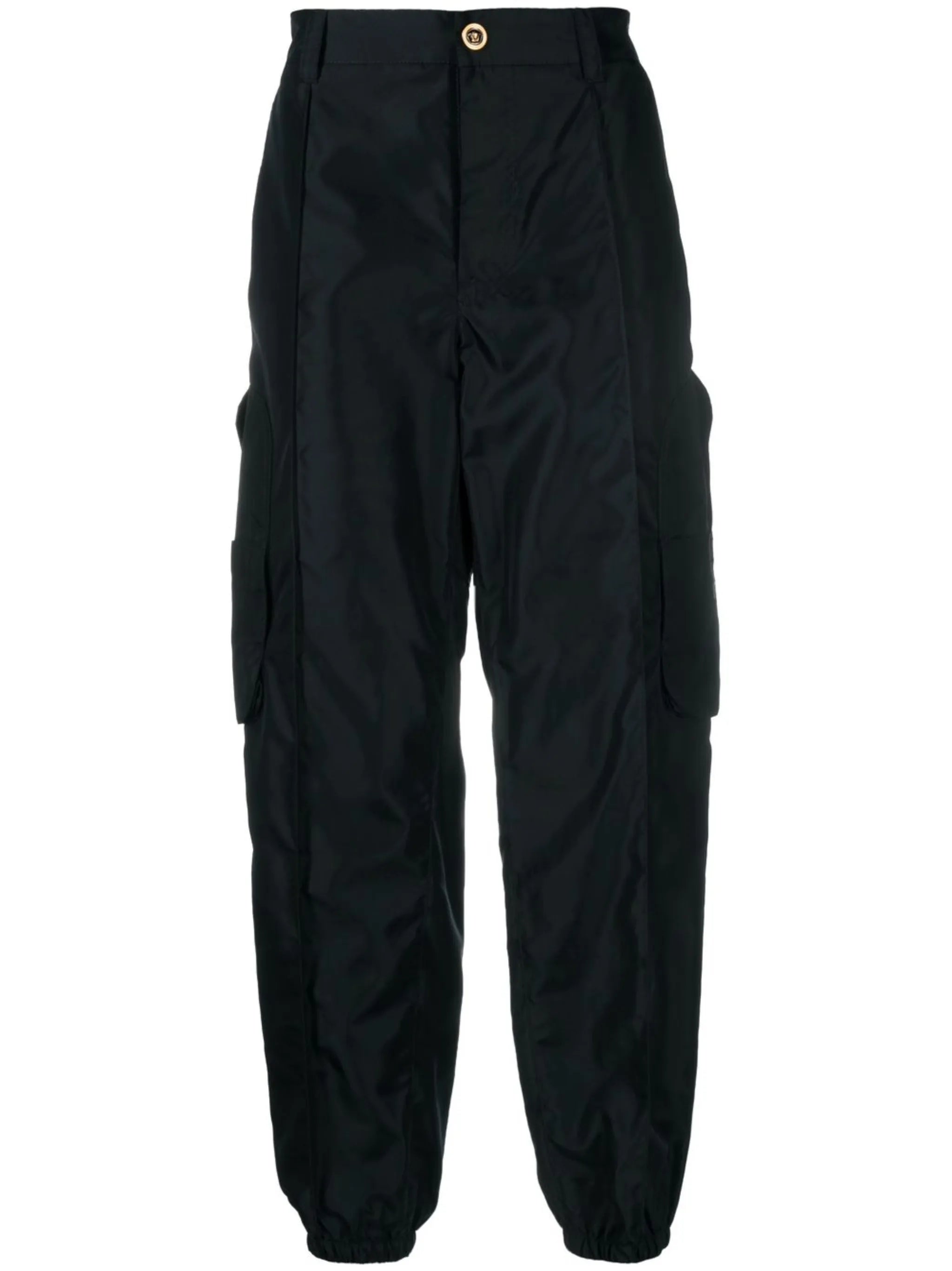 logo-print cargo track pants