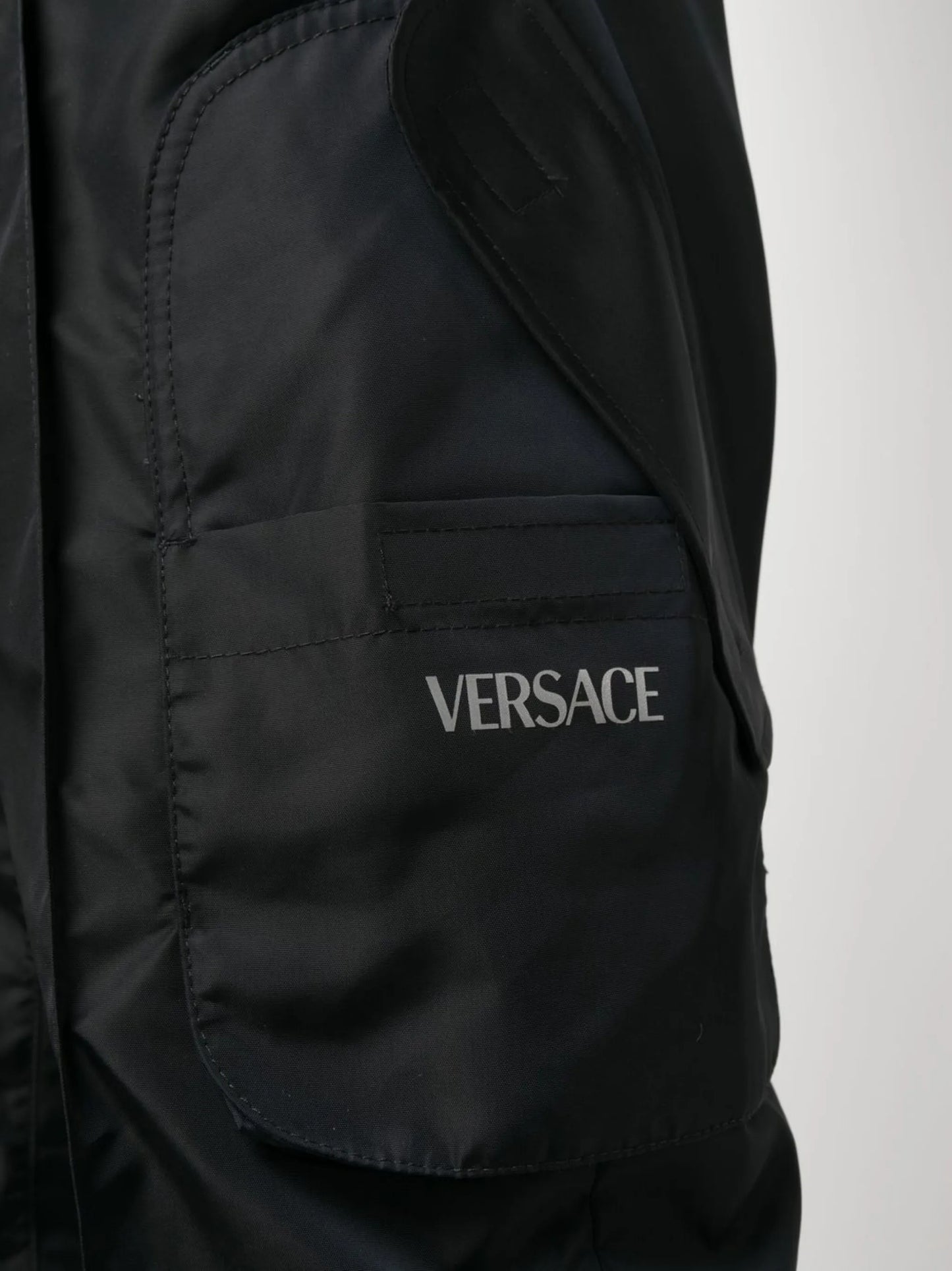 logo-print cargo track pants
