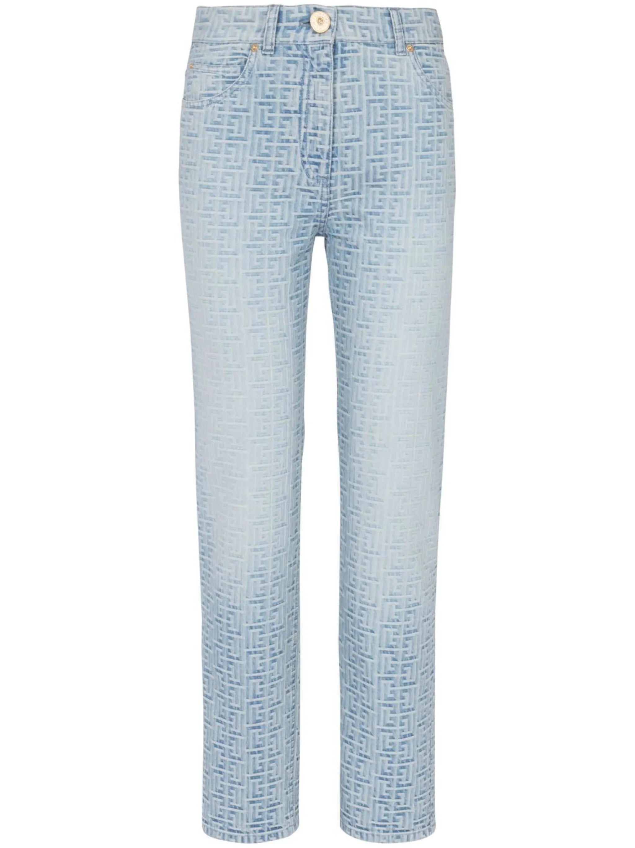 high-rise jeans