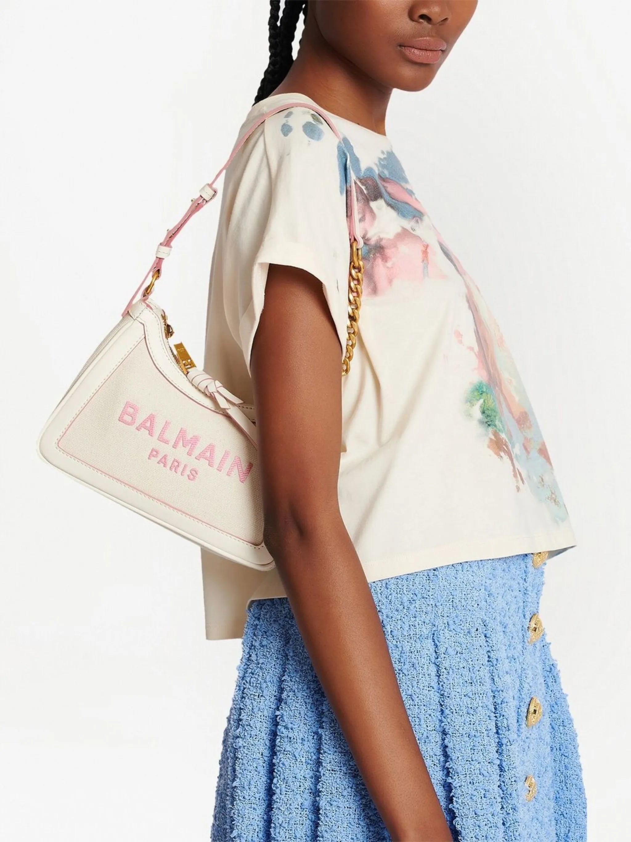 B-Army logo shoulder bag