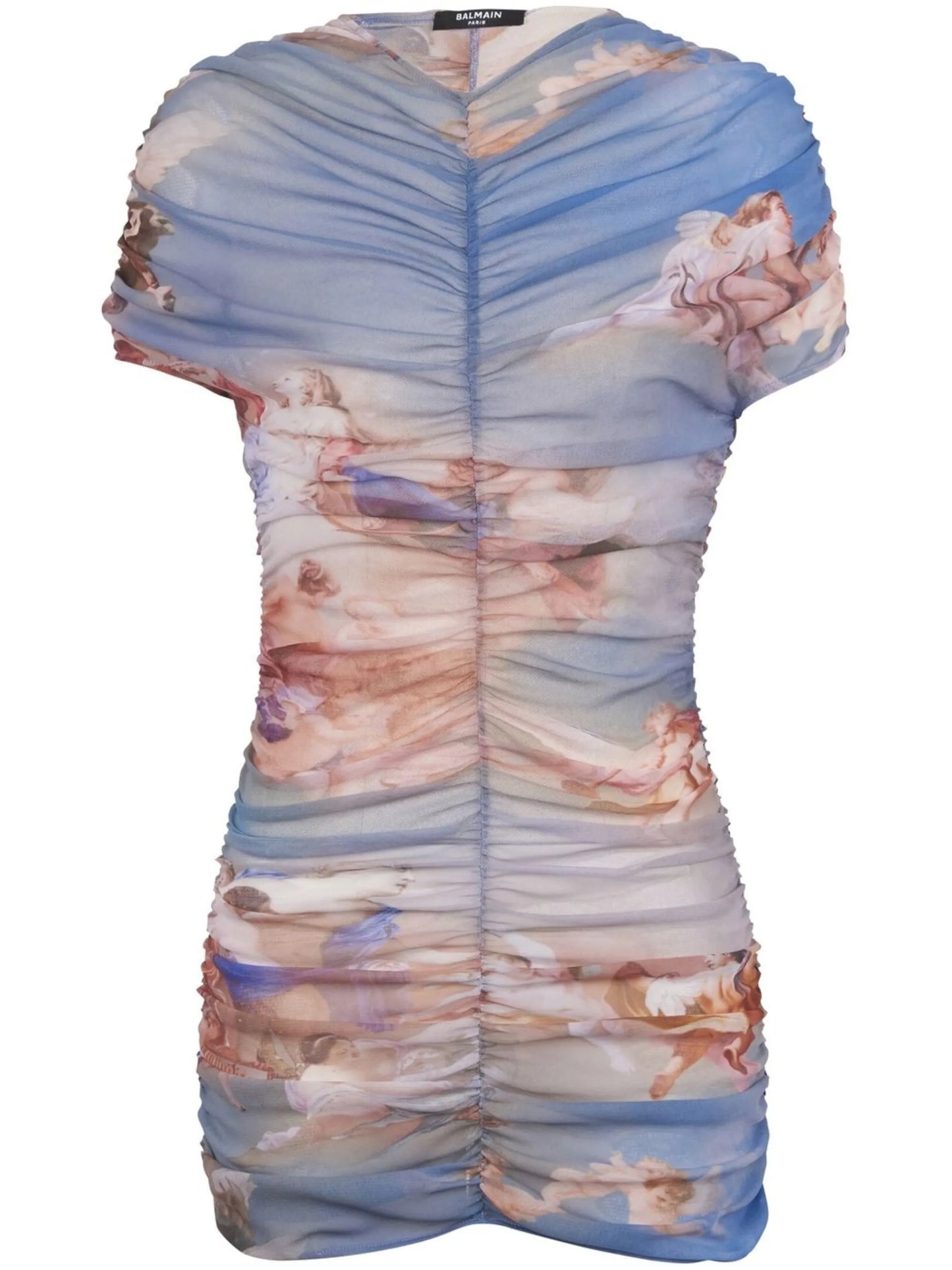 abstract tulle dress