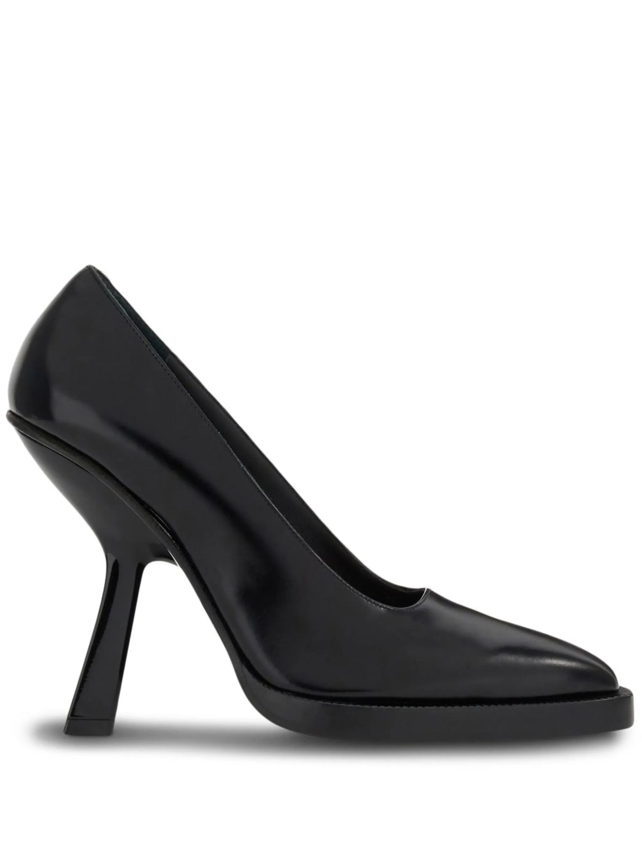 shaped-high-heel pumps