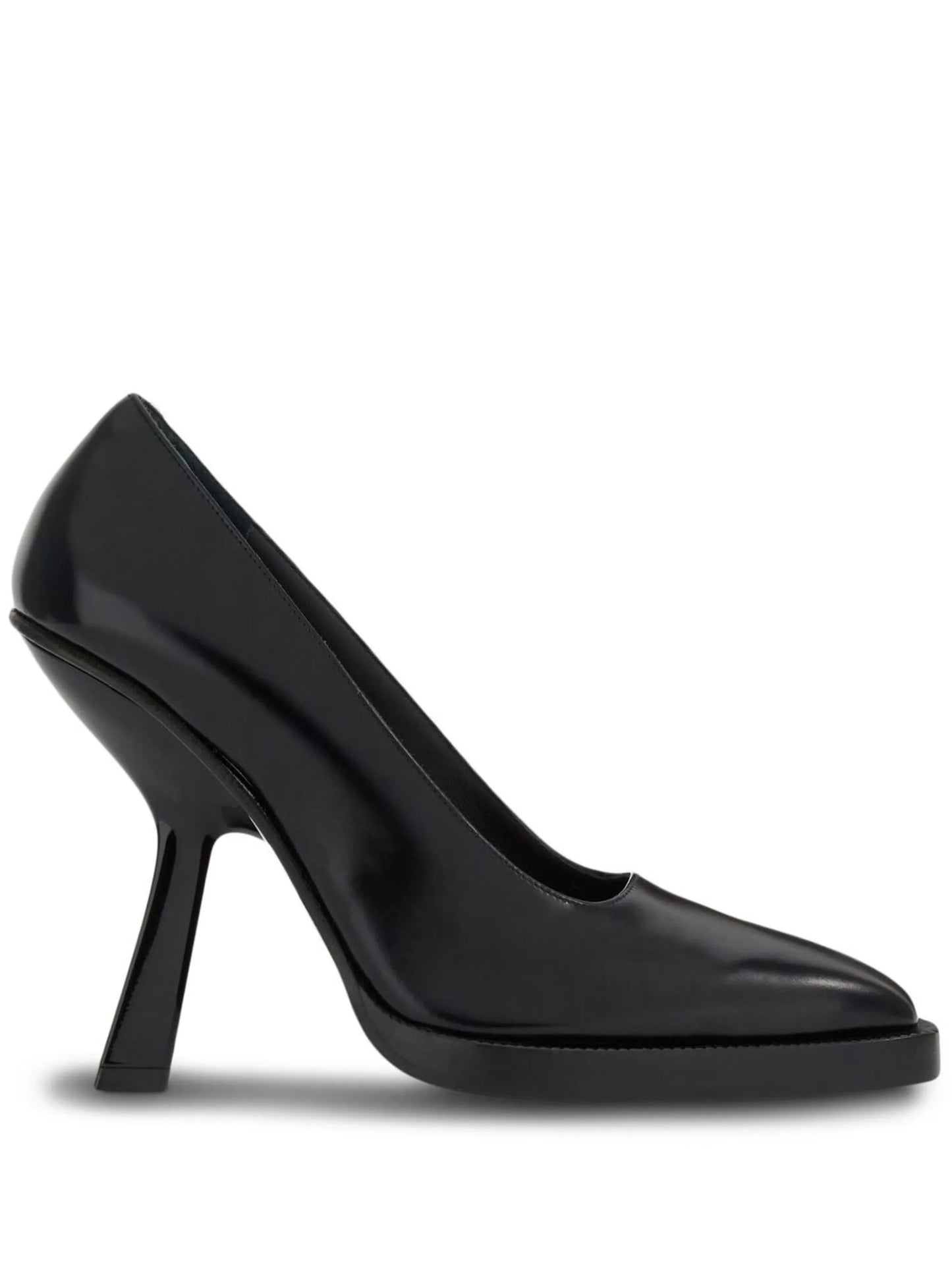 shaped-high-heel pumps