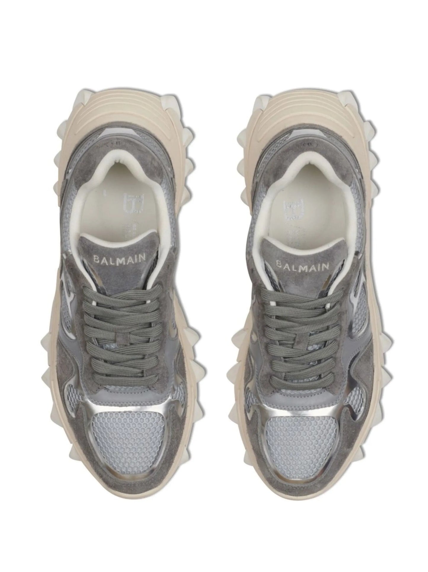B-East panelled low-top sneakers