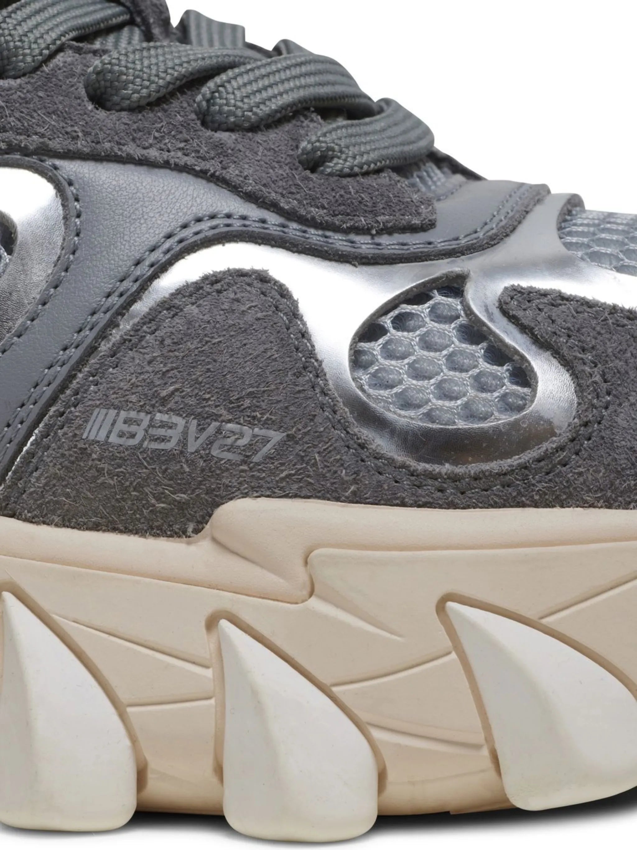 B-East panelled low-top sneakers