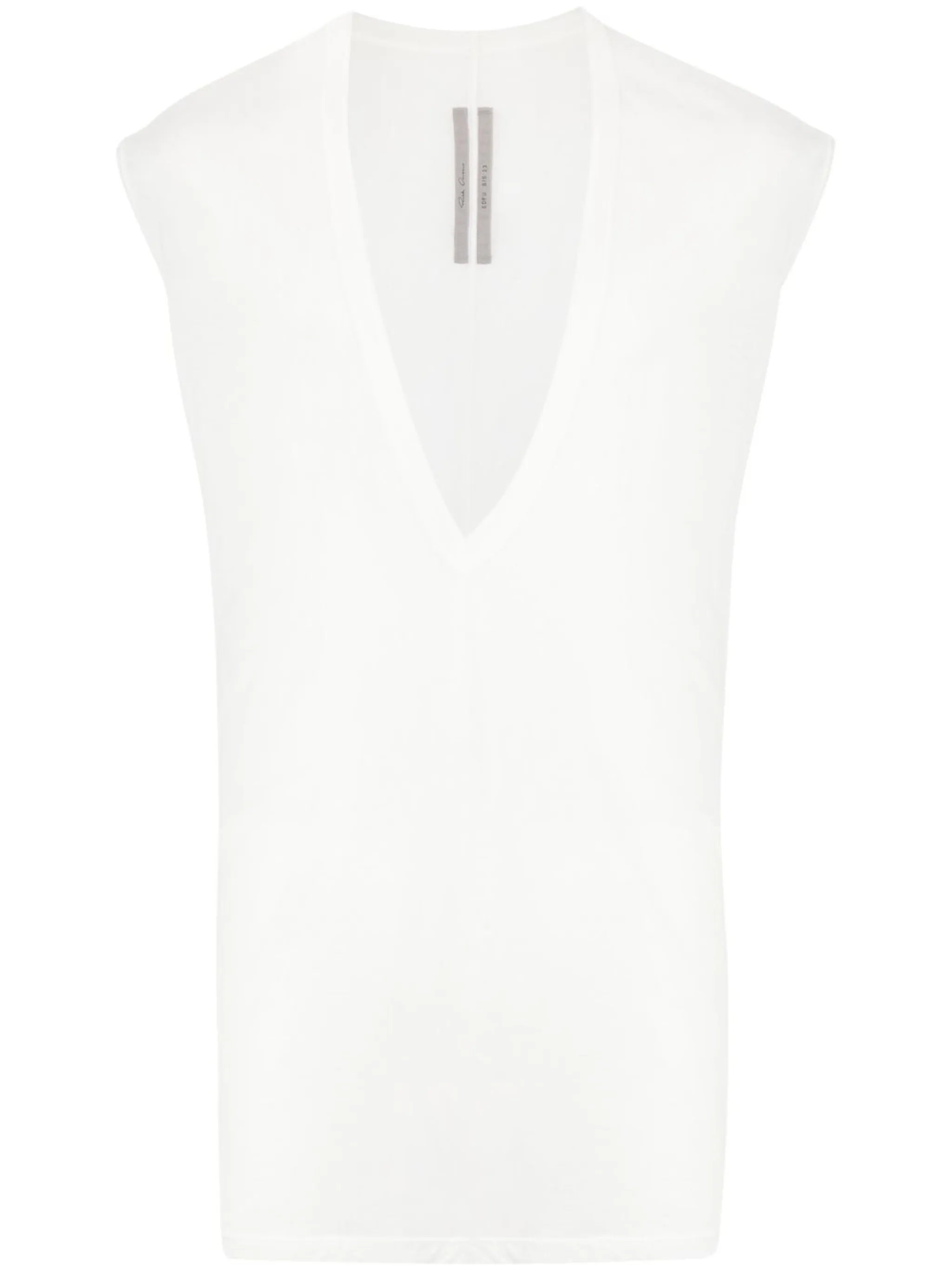 Dylan V-neck longline T-shirt