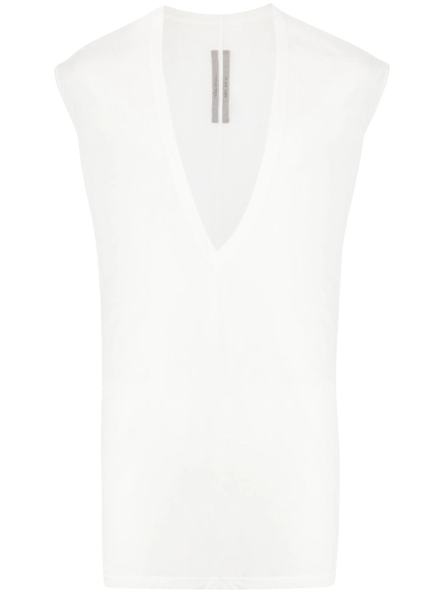 Dylan V-neck longline T-shirt