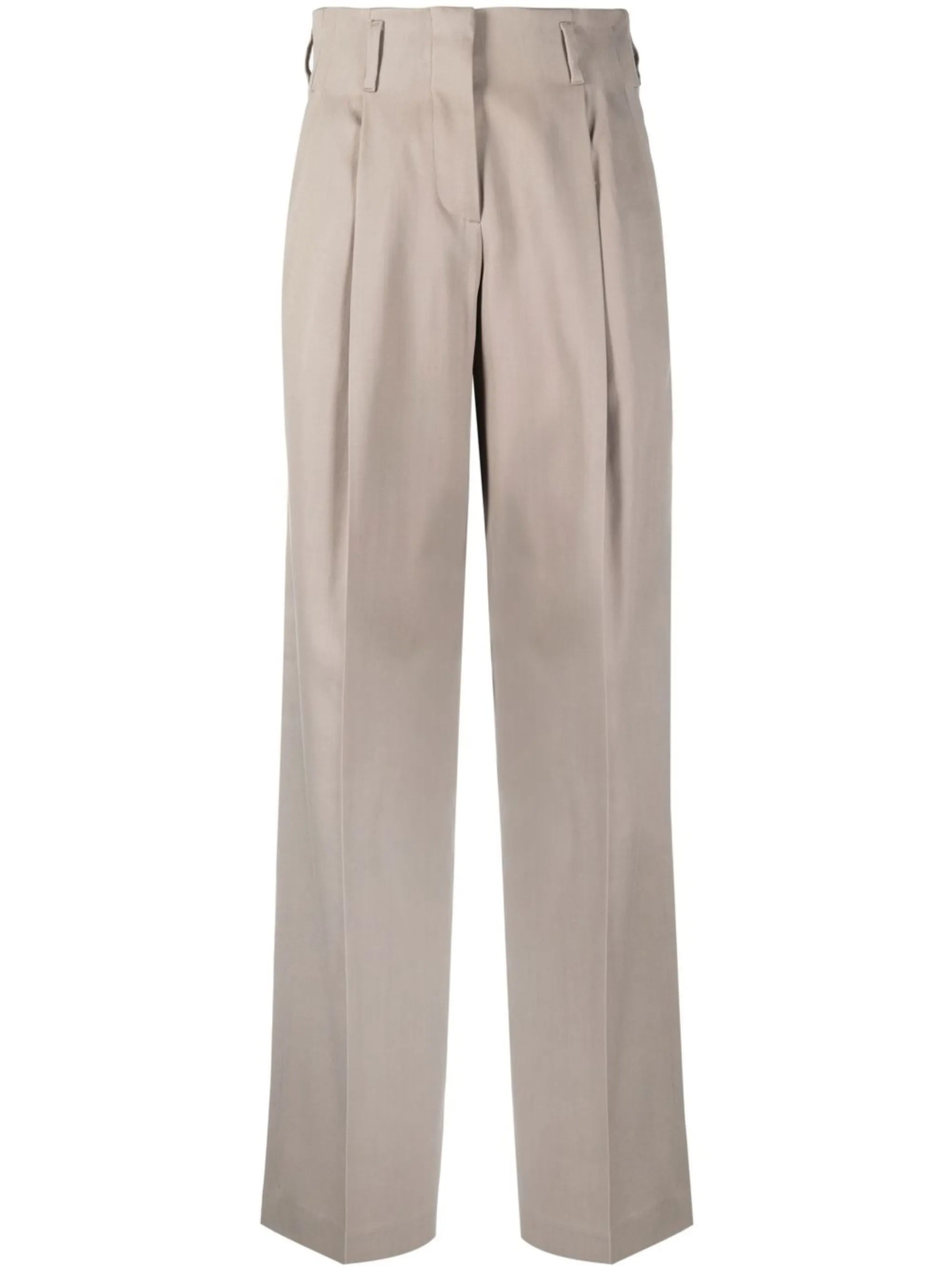 tailored high-waisted trousers