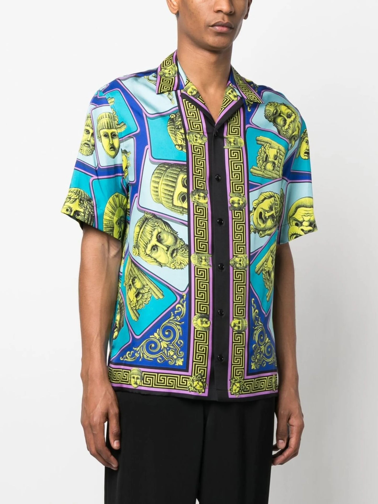 Maschera print short-sleeve shirt
