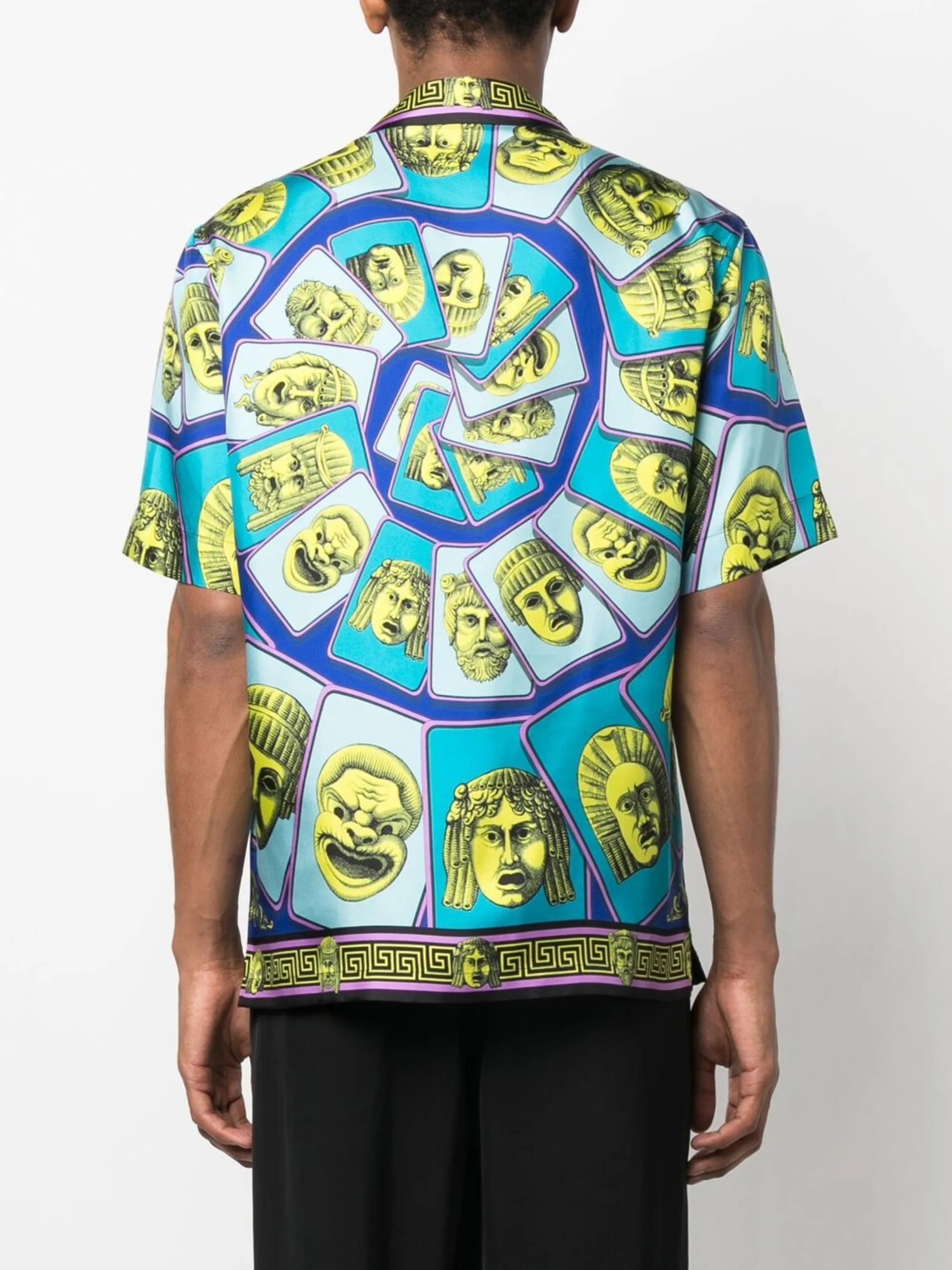 Maschera print short-sleeve shirt