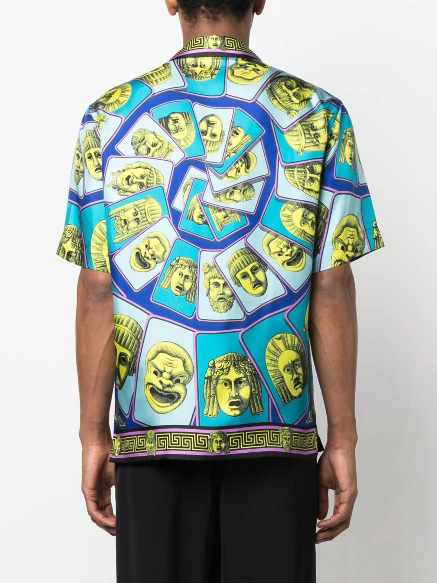 Maschera print short-sleeve shirt