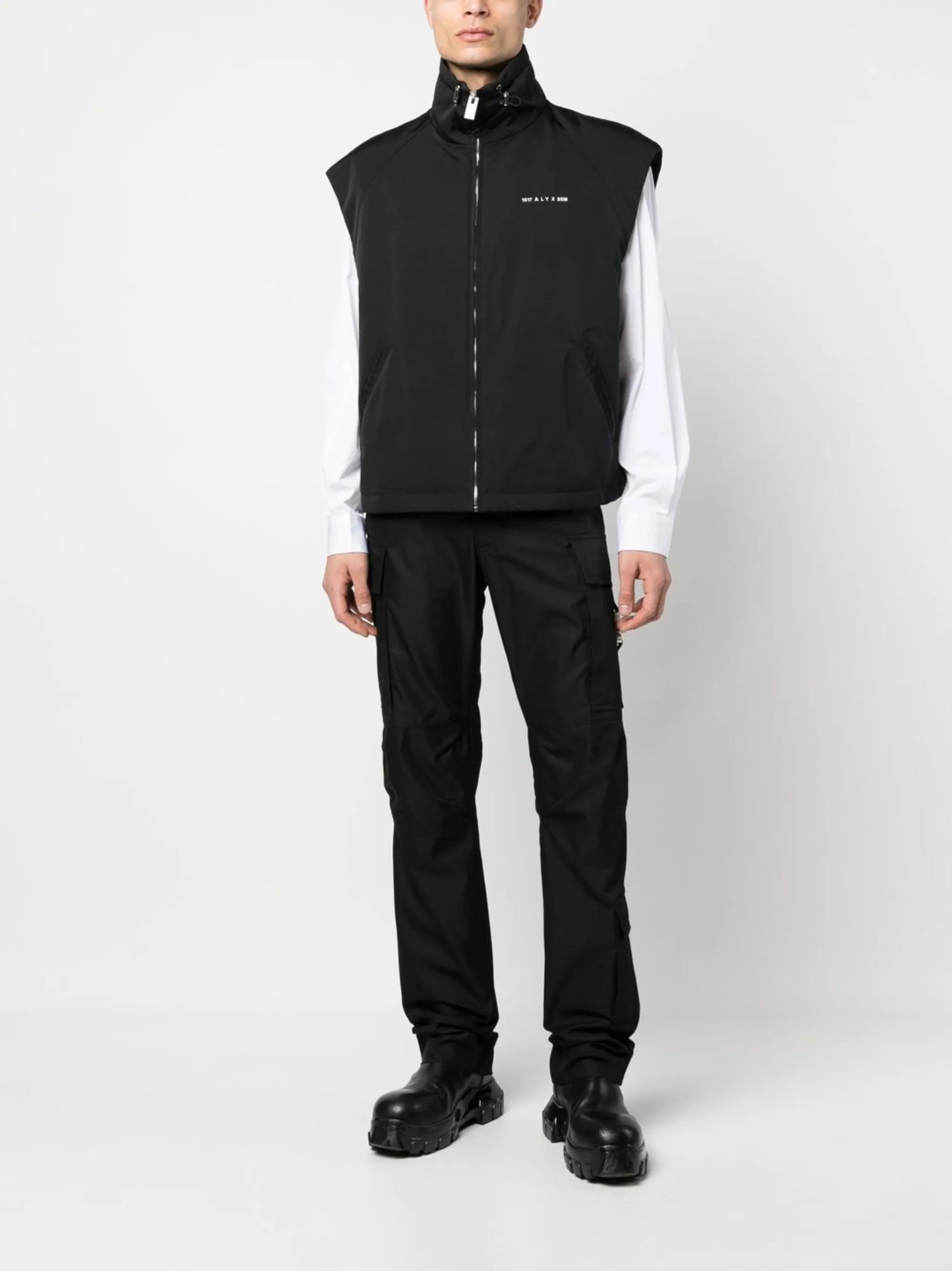 high-waisted cargo pants