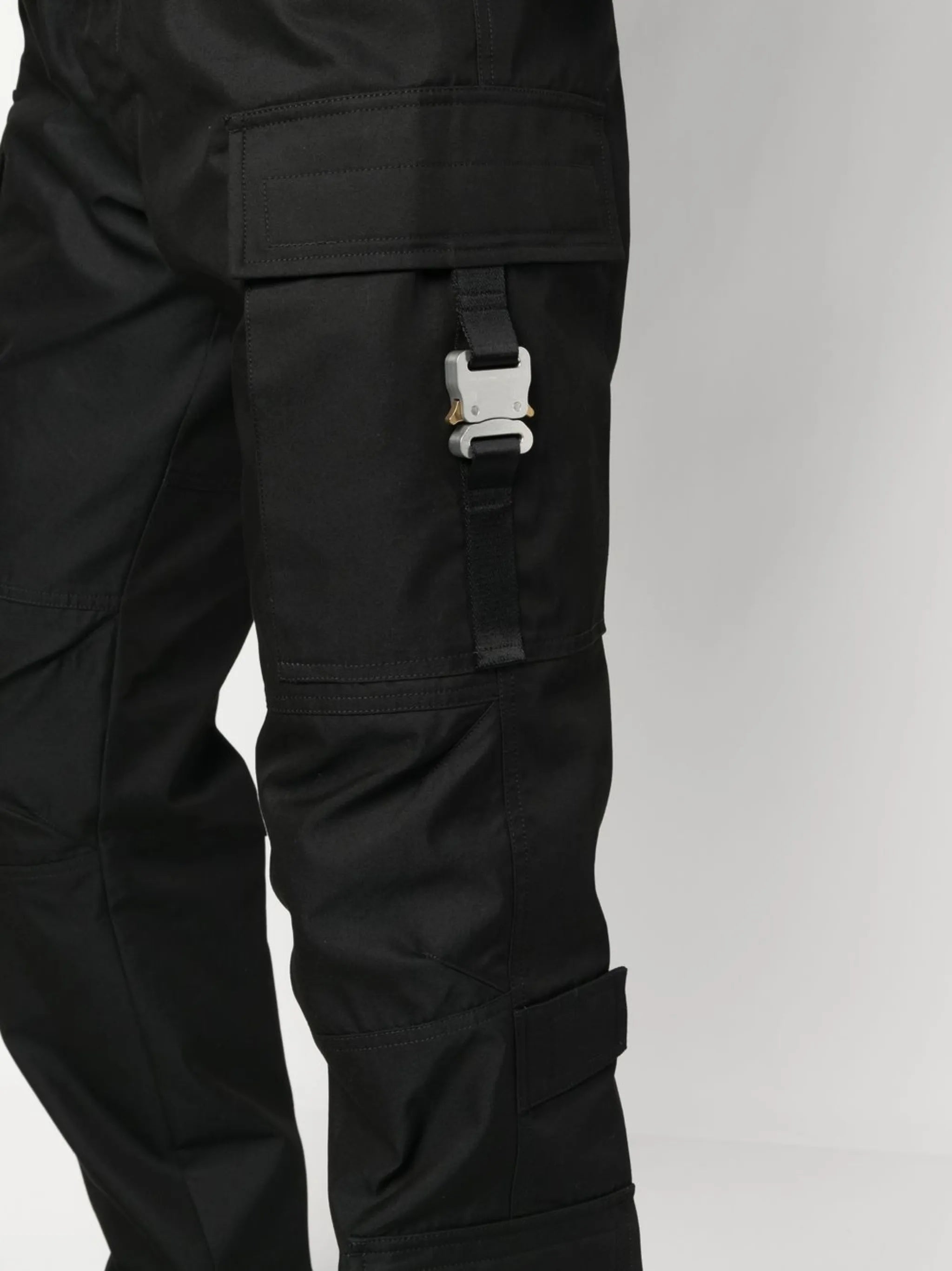 high-waisted cargo pants