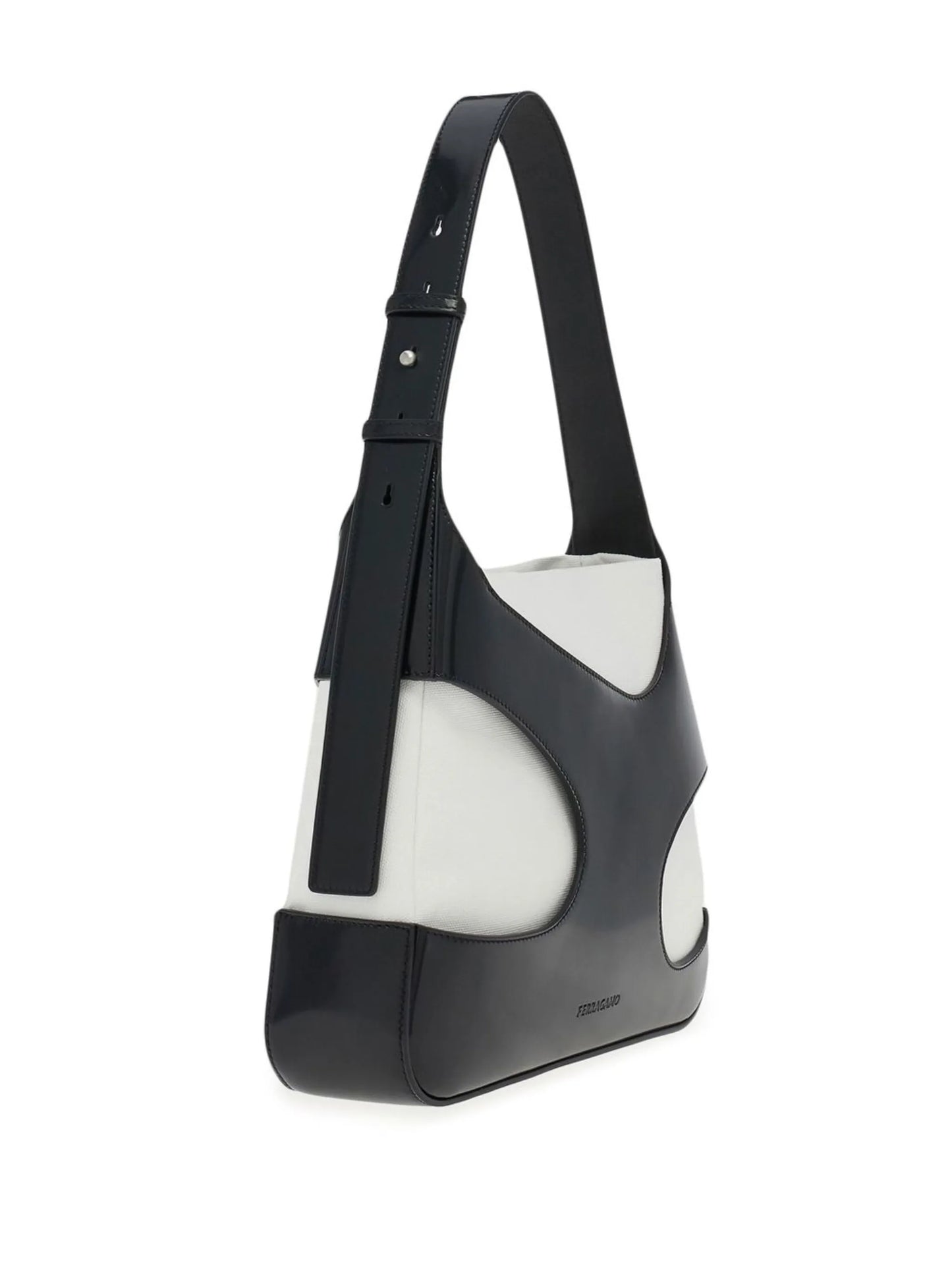 cut out-detail shoulder bag