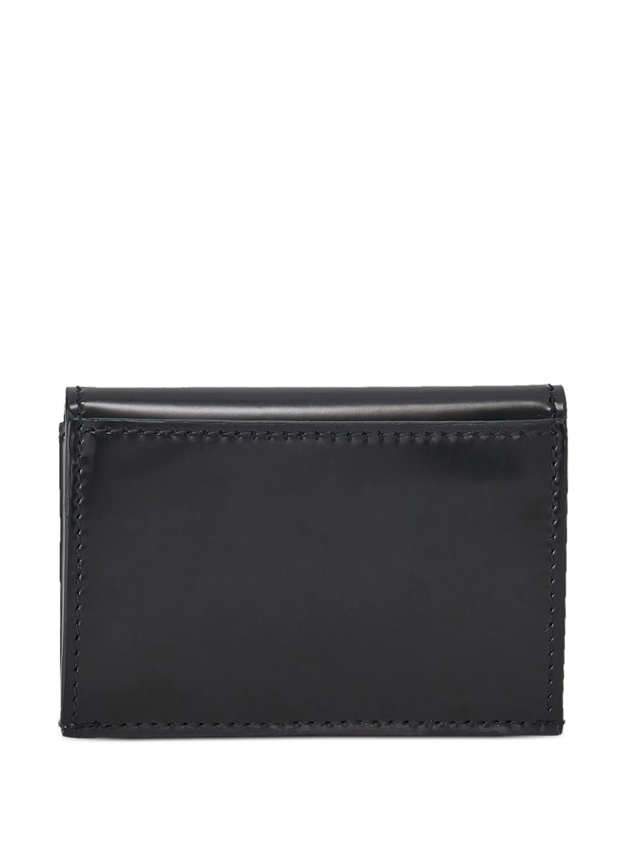 Gancini leather cardholder