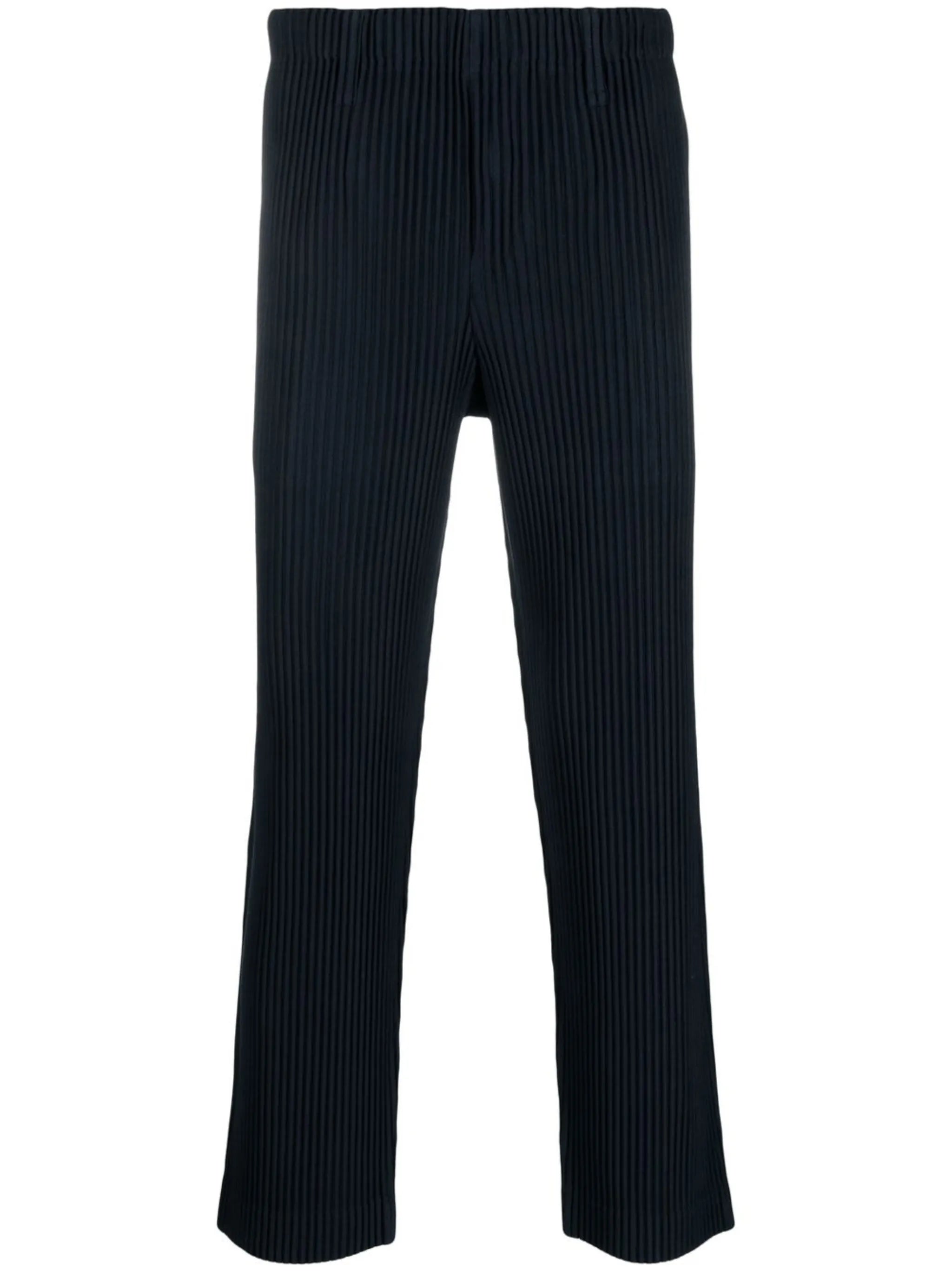 straight leg trousers