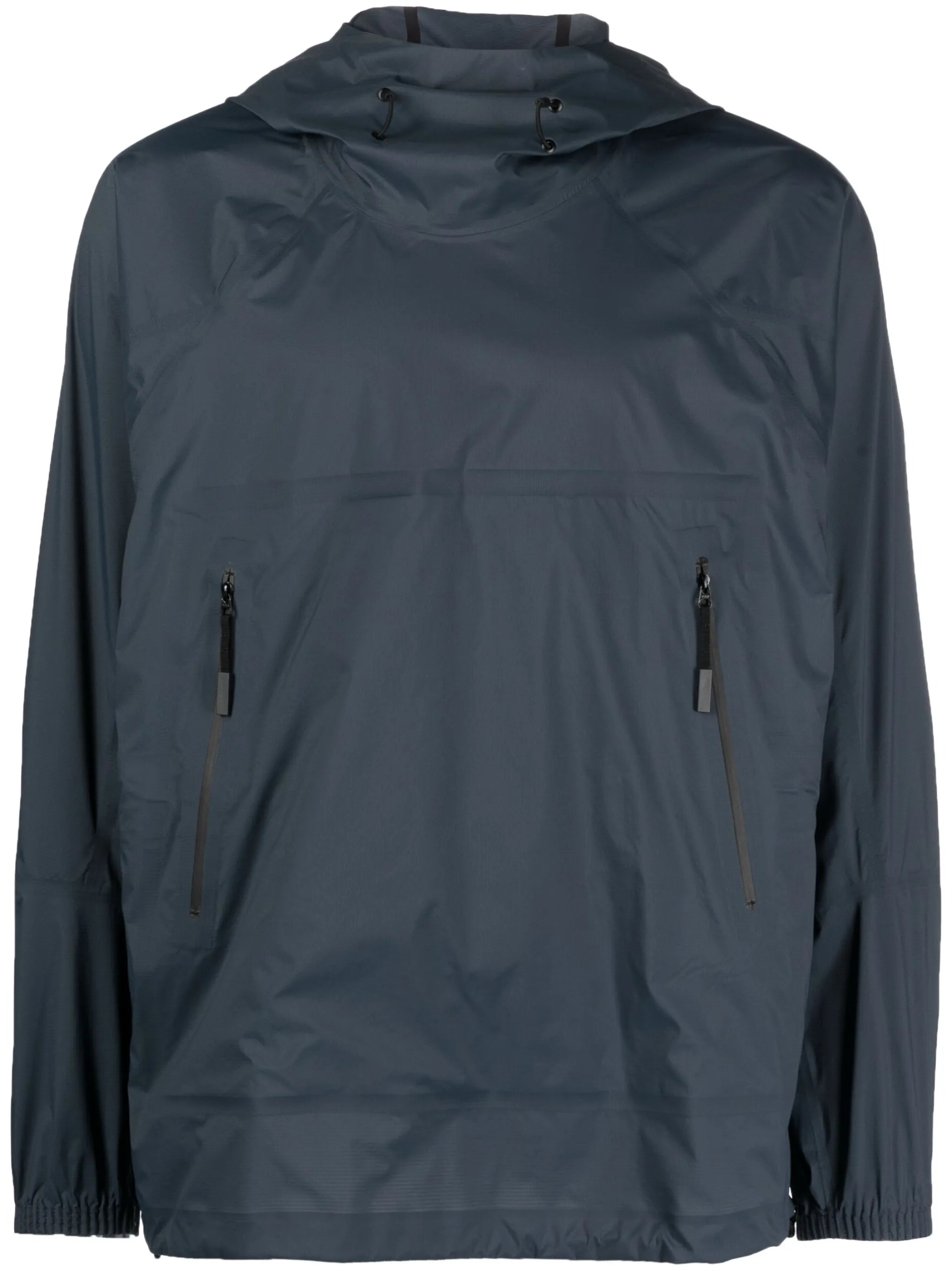packable lightweight hooded jacket