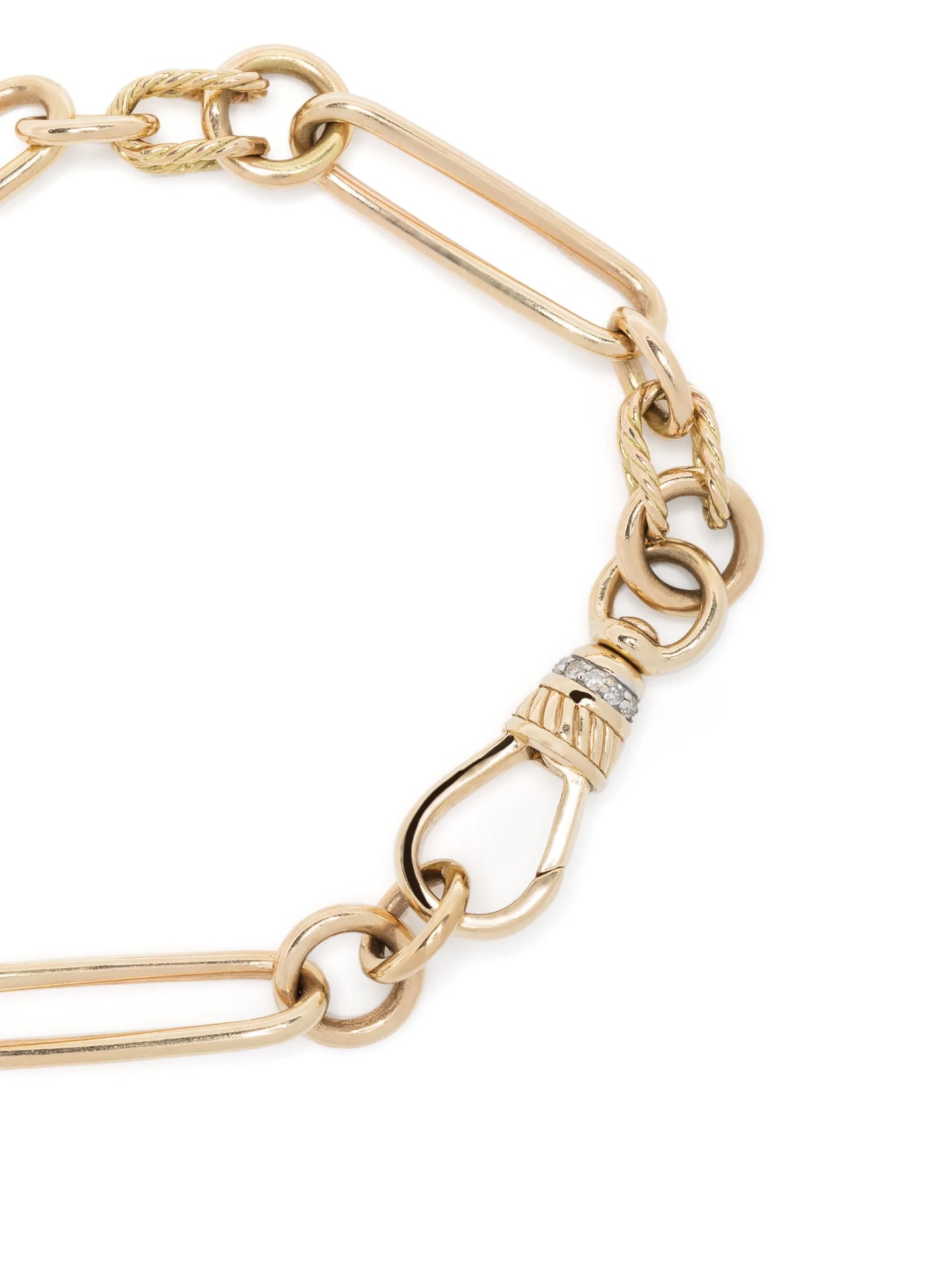 14kt yellow gold Twisted bracelet
