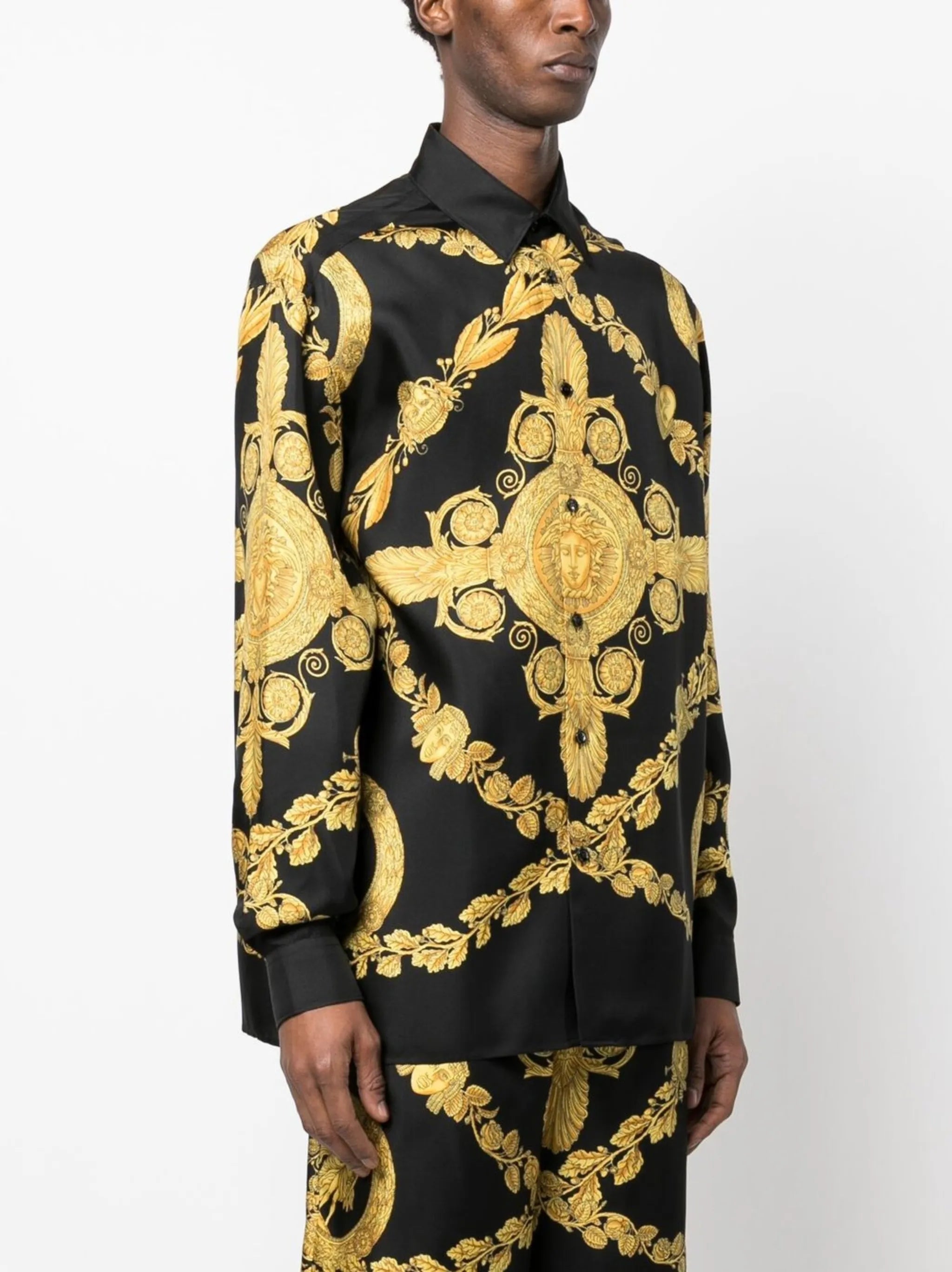 Maschera Barocco print shirt