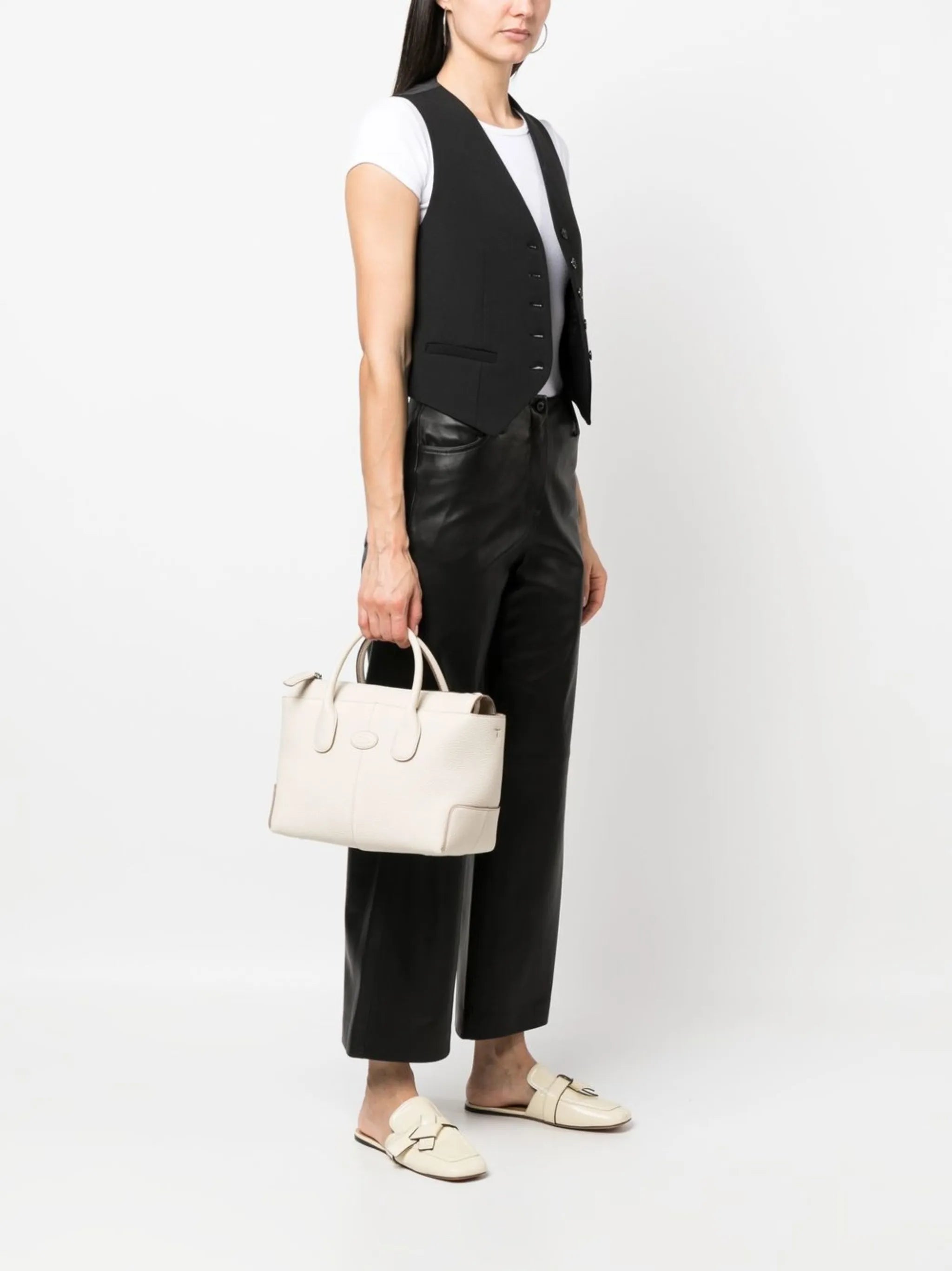 leather tote bag