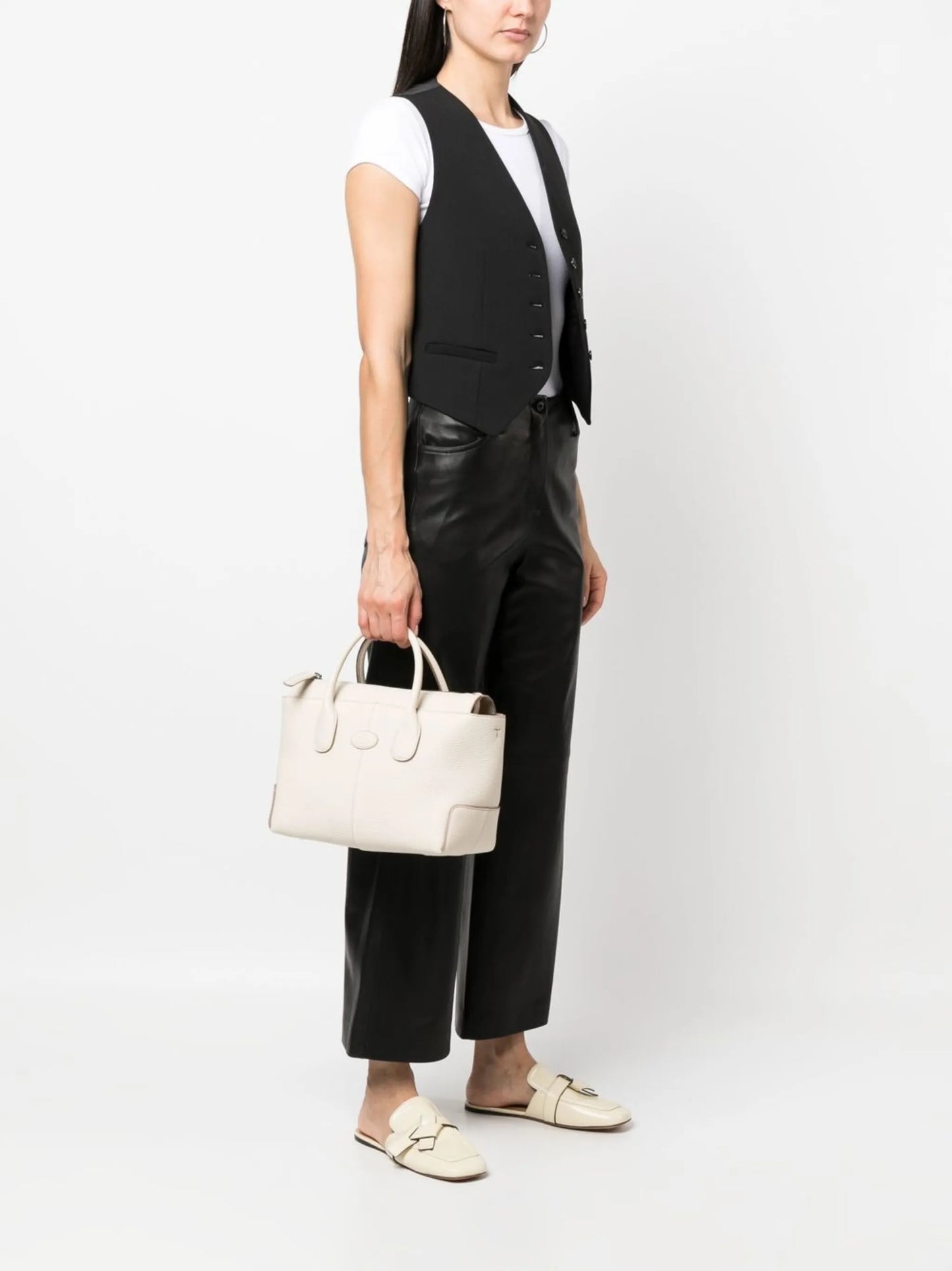 leather tote bag