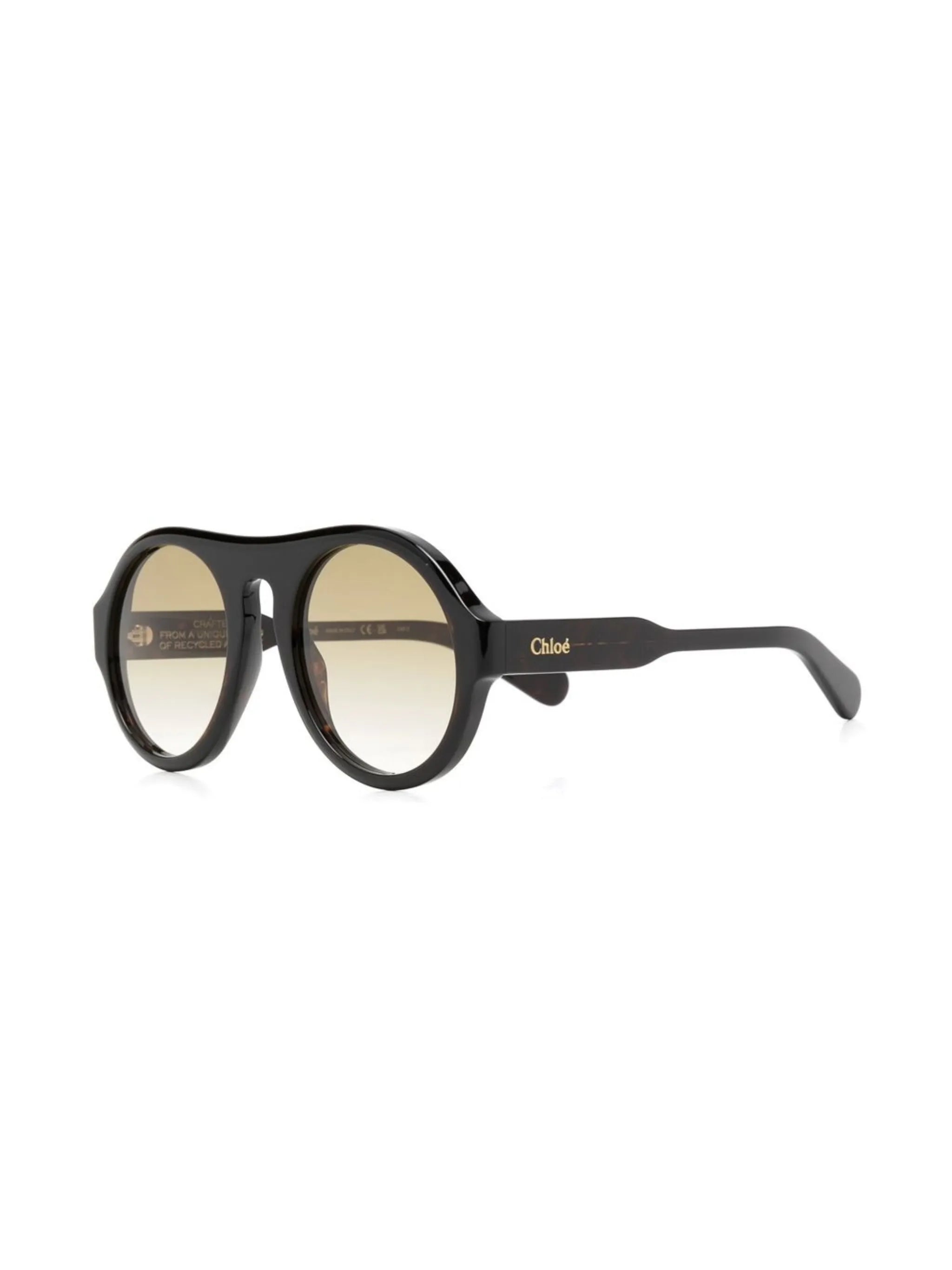 pilot-style logo-embellished sunglasses