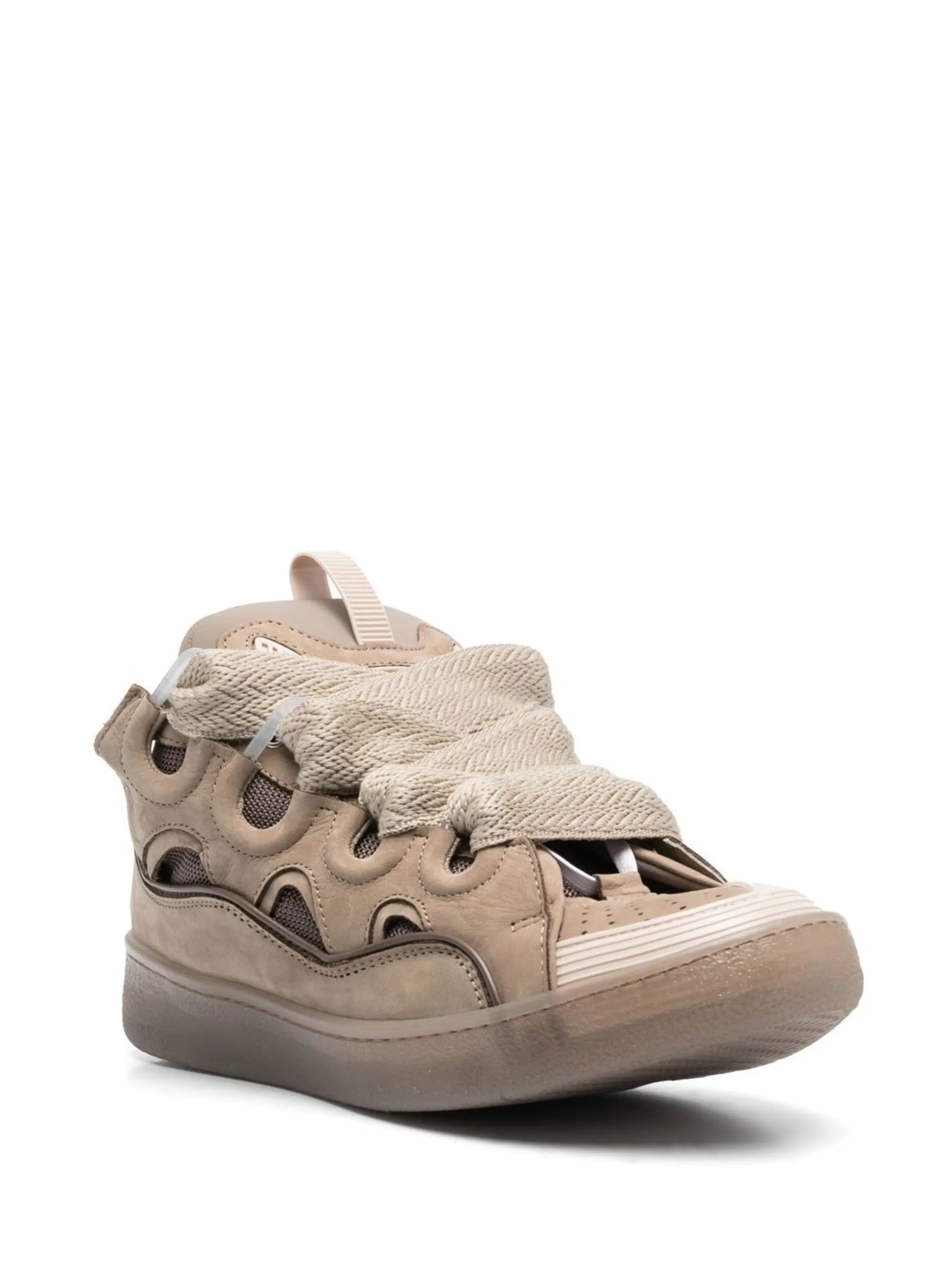 Curb lace-up sneakers