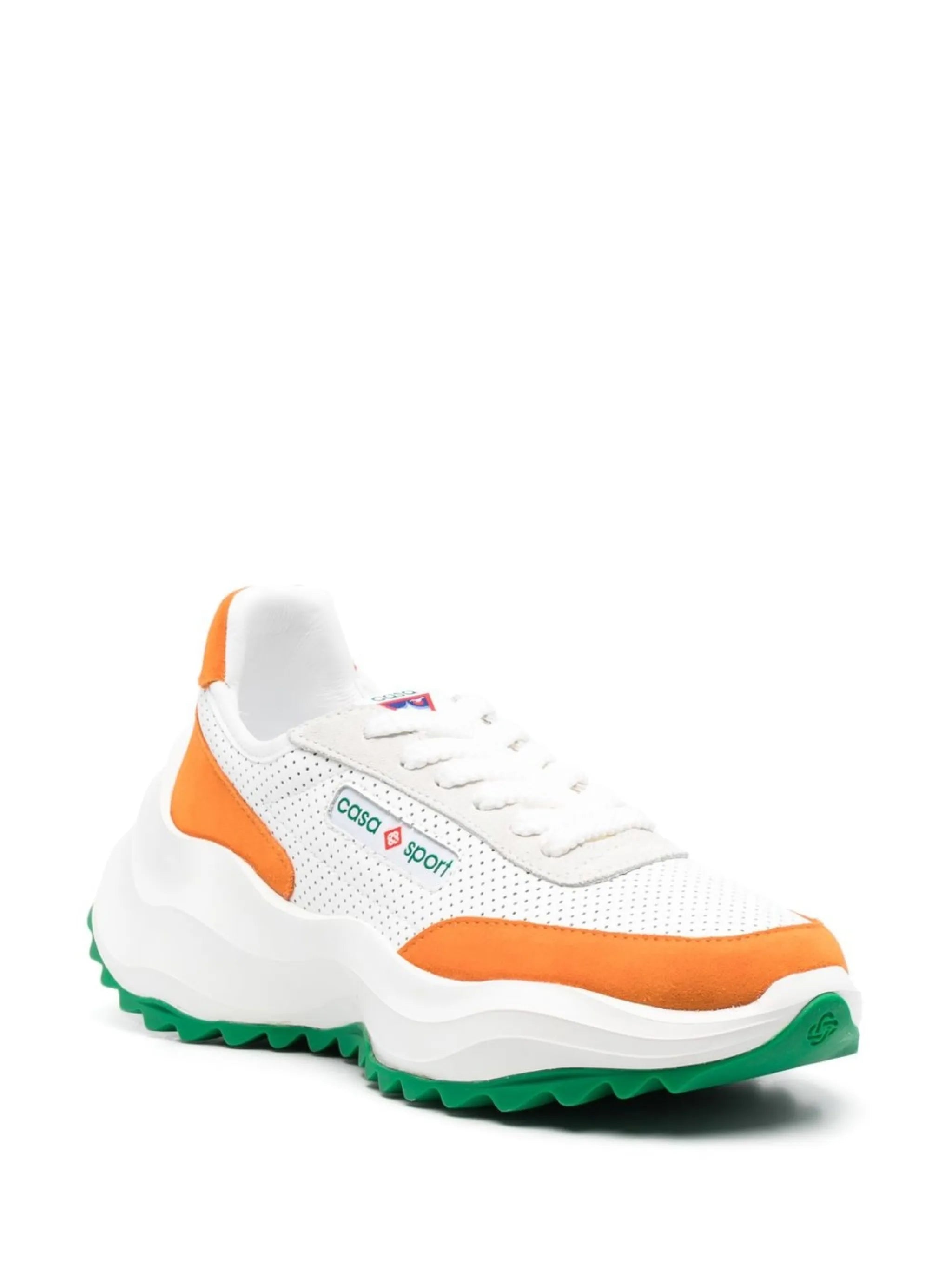 Atlantis perforated lace-up sneakers