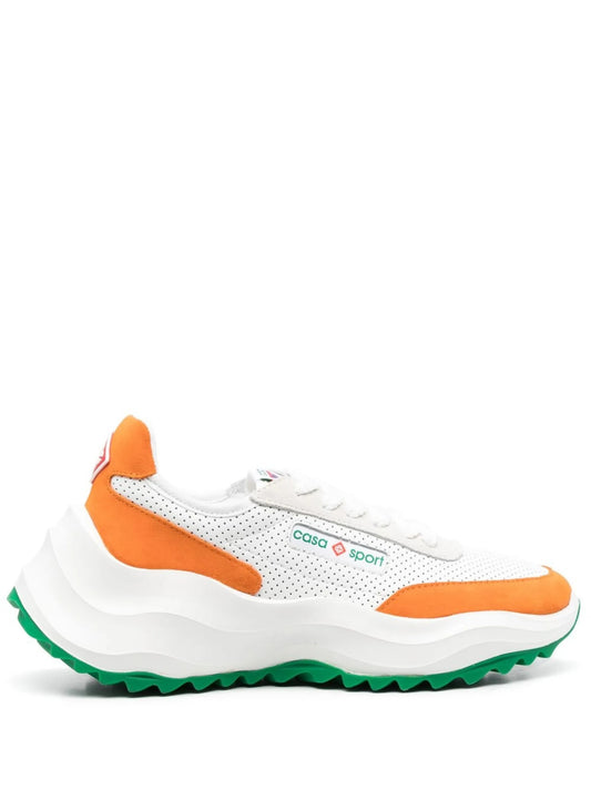Atlantis perforated lace-up sneakers
