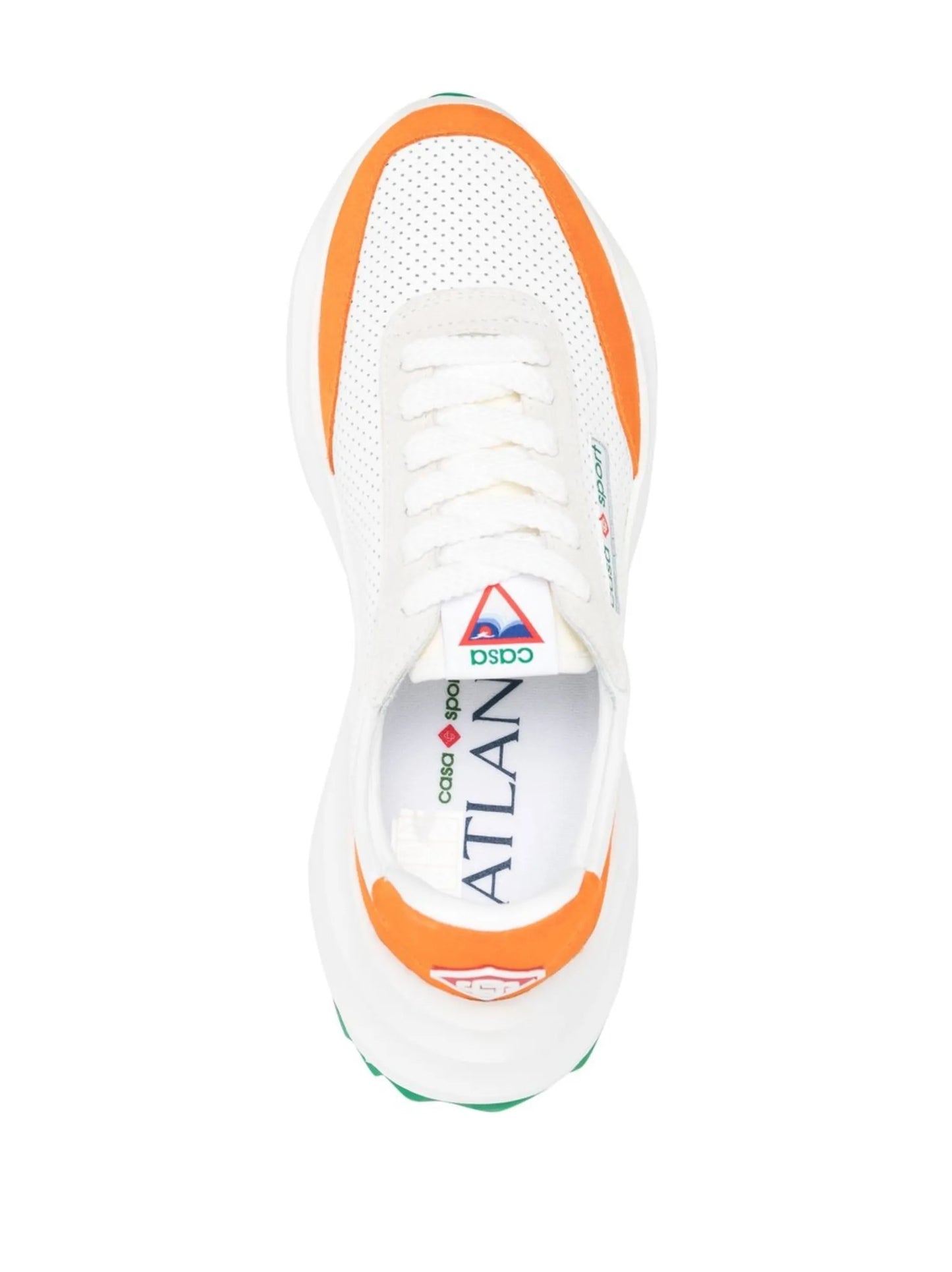Atlantis perforated lace-up sneakers