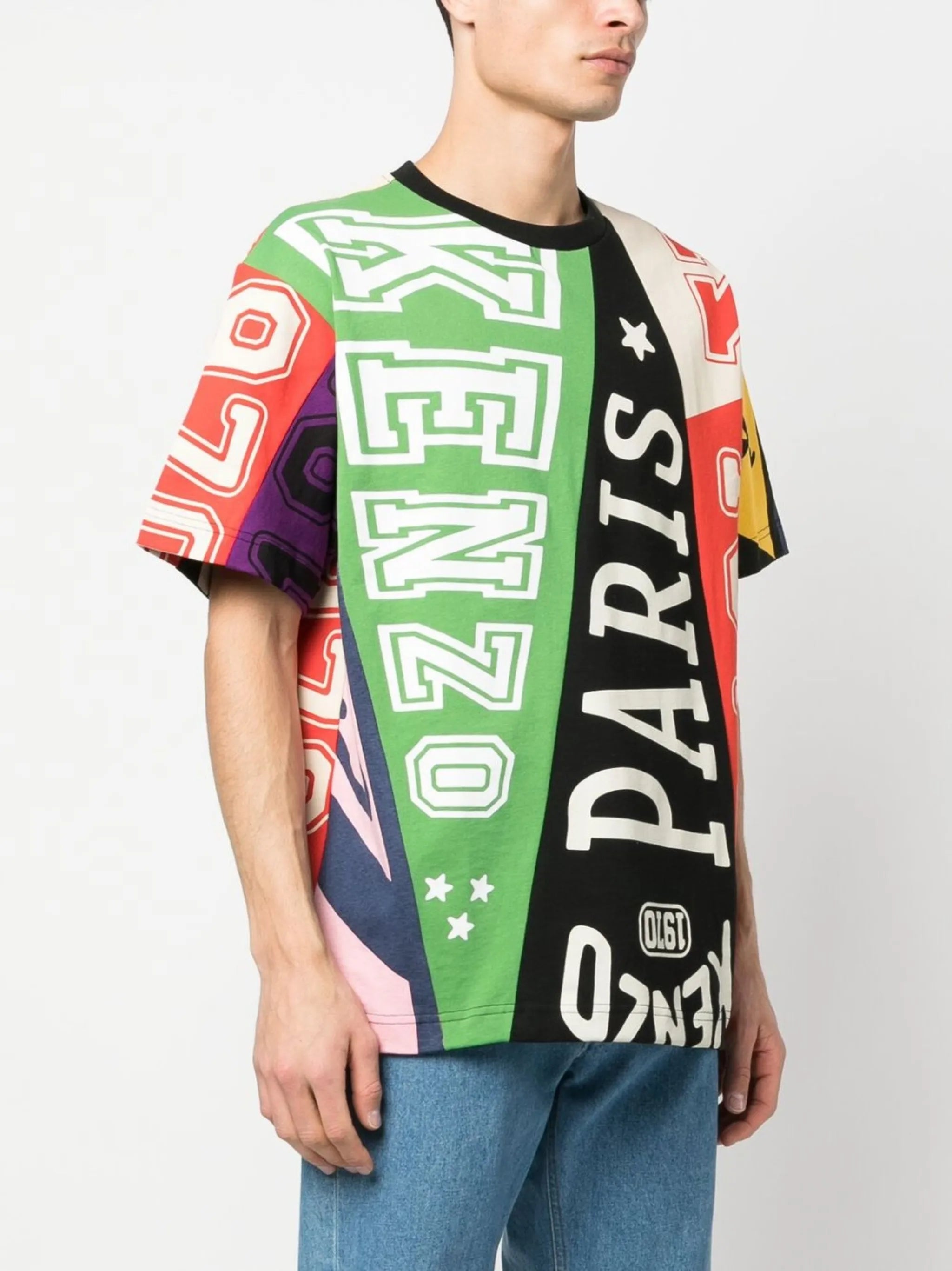 logo-print cotton T-shirt
