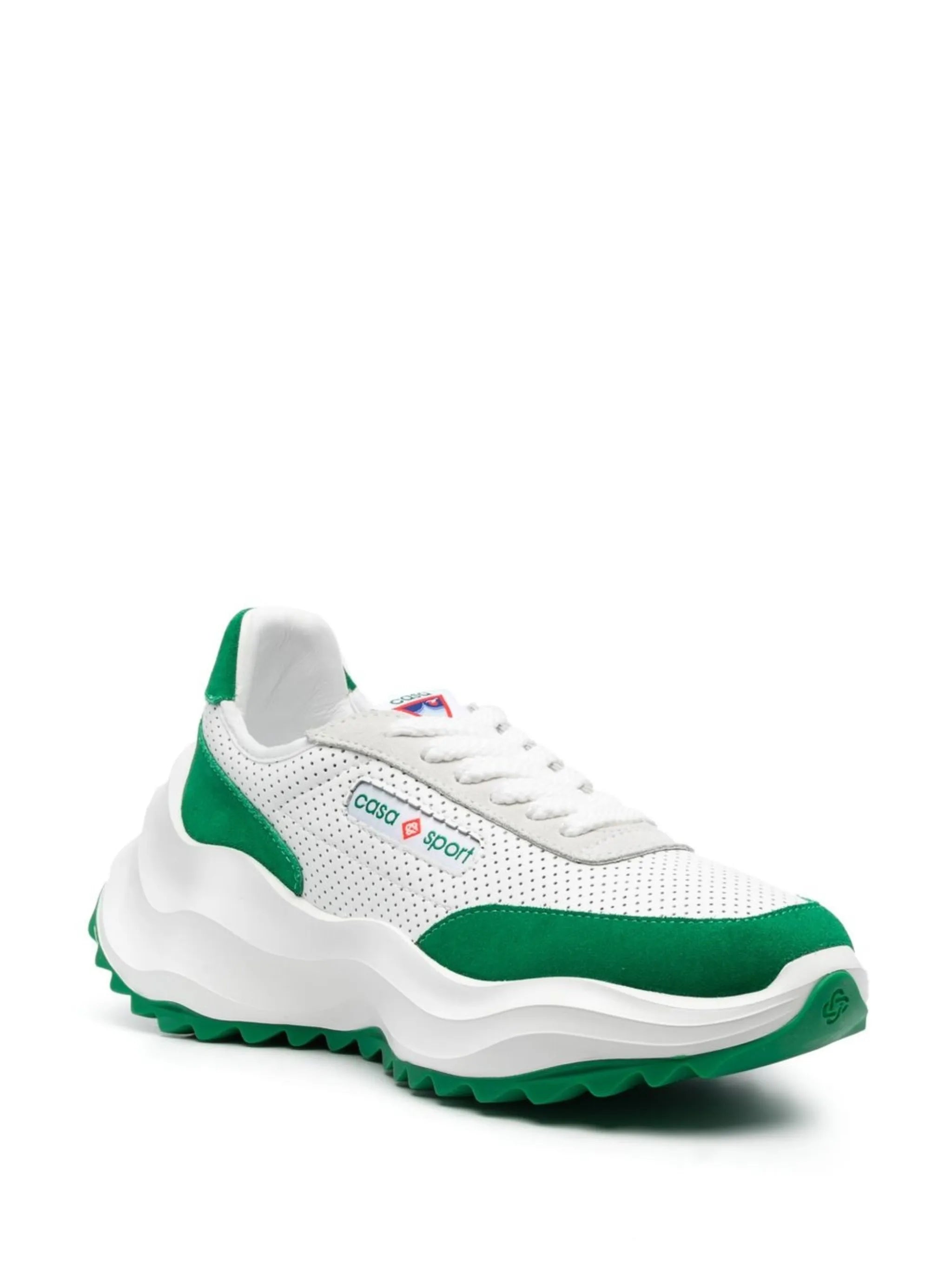 Atlantis perforated lace-up sneakers