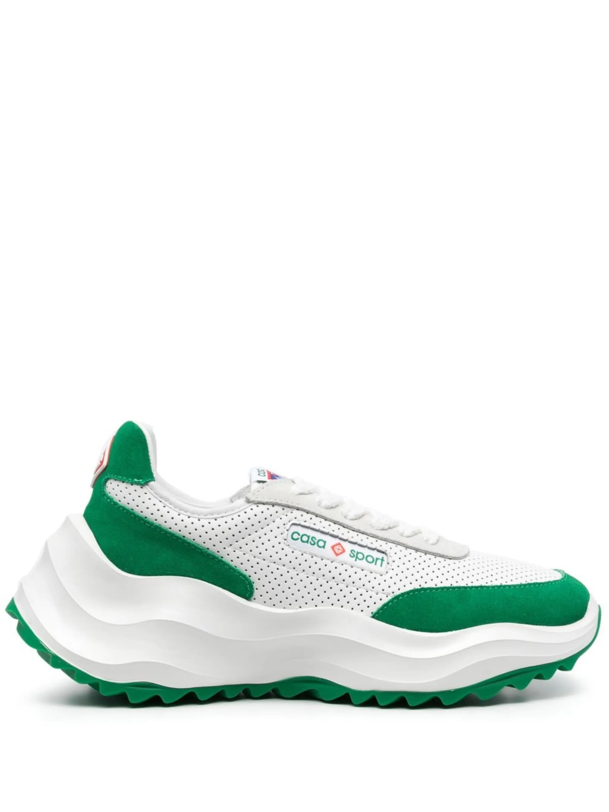 Atlantis perforated lace-up sneakers