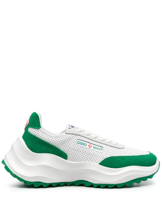 Atlantis perforated lace-up sneakers