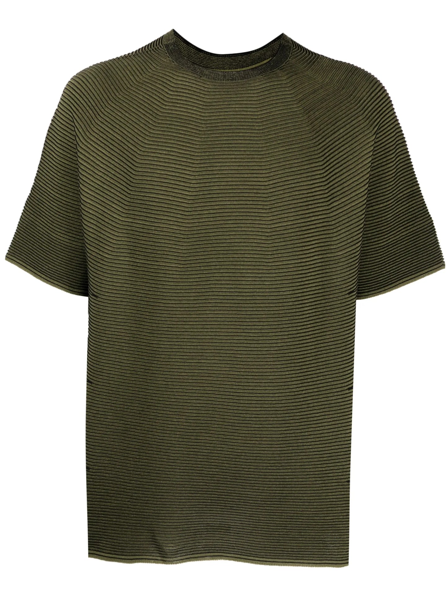 Japanese Paper ribbed-knit T-shirt